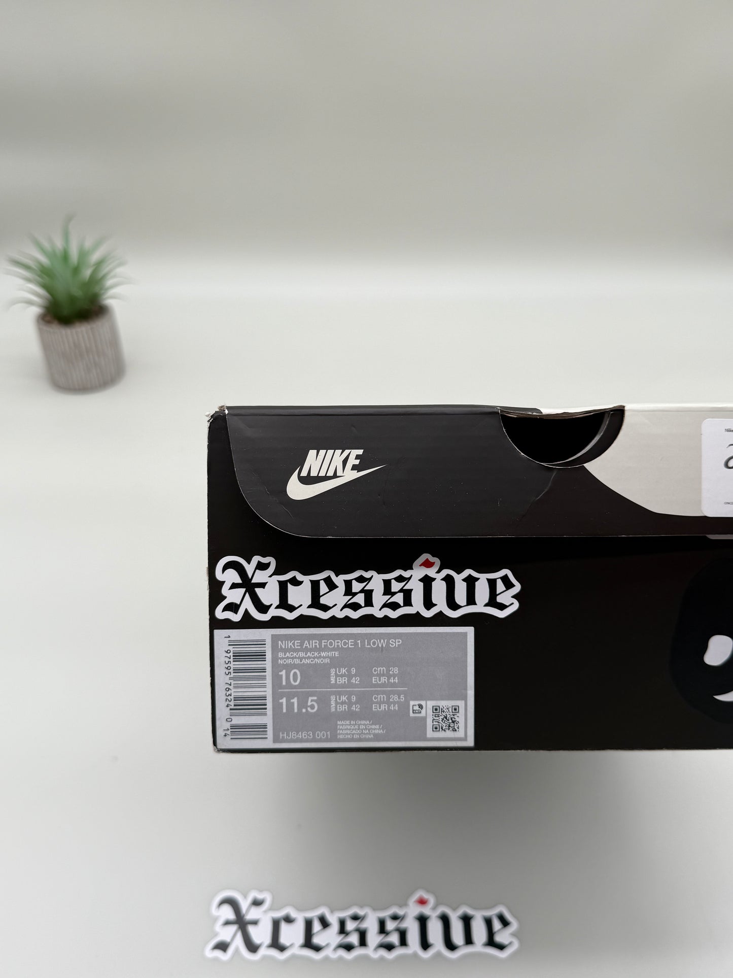 Nike Air Force 1 CPFM Black