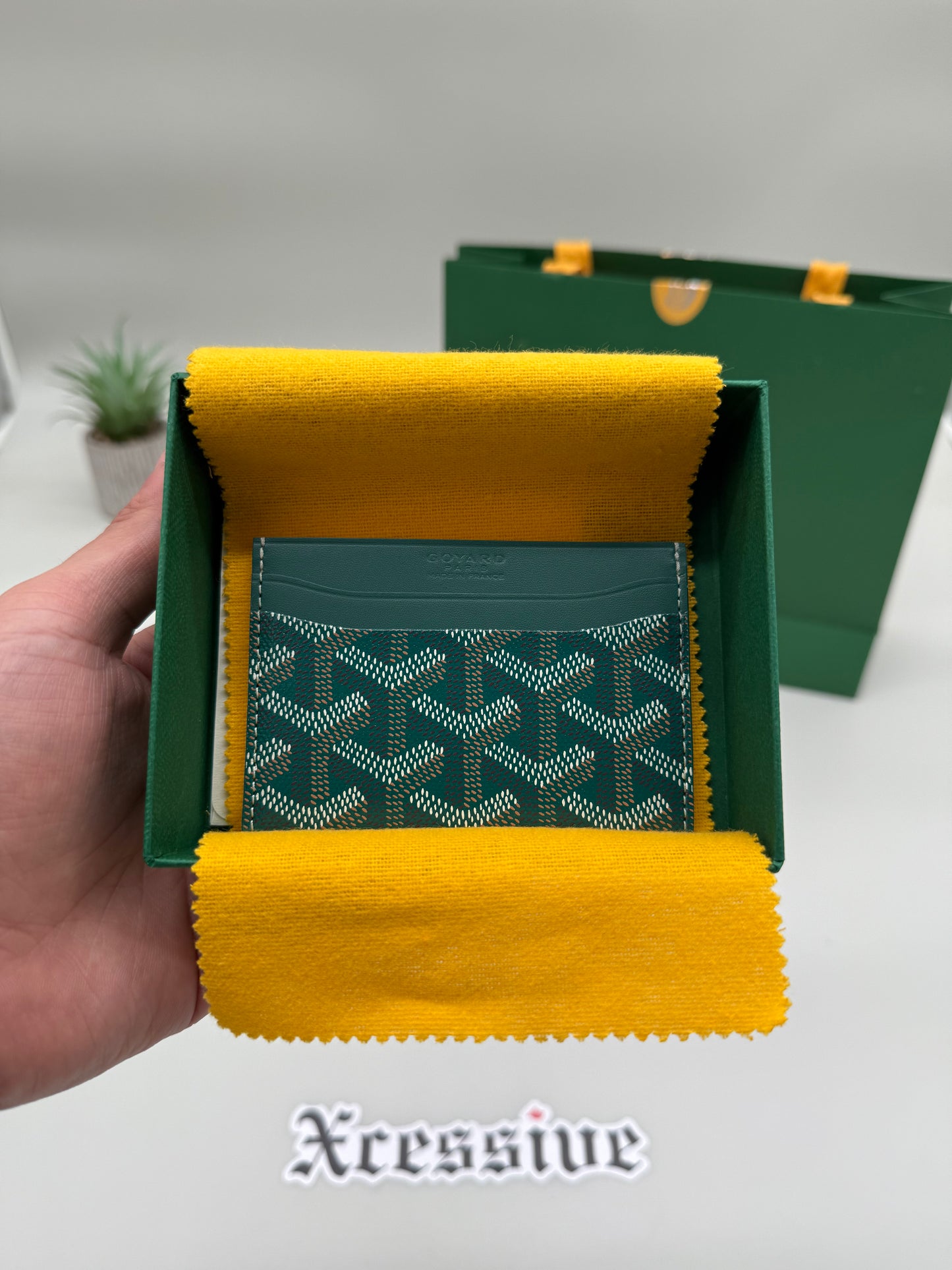 Goyard Saint Sulpice Green Cardholder