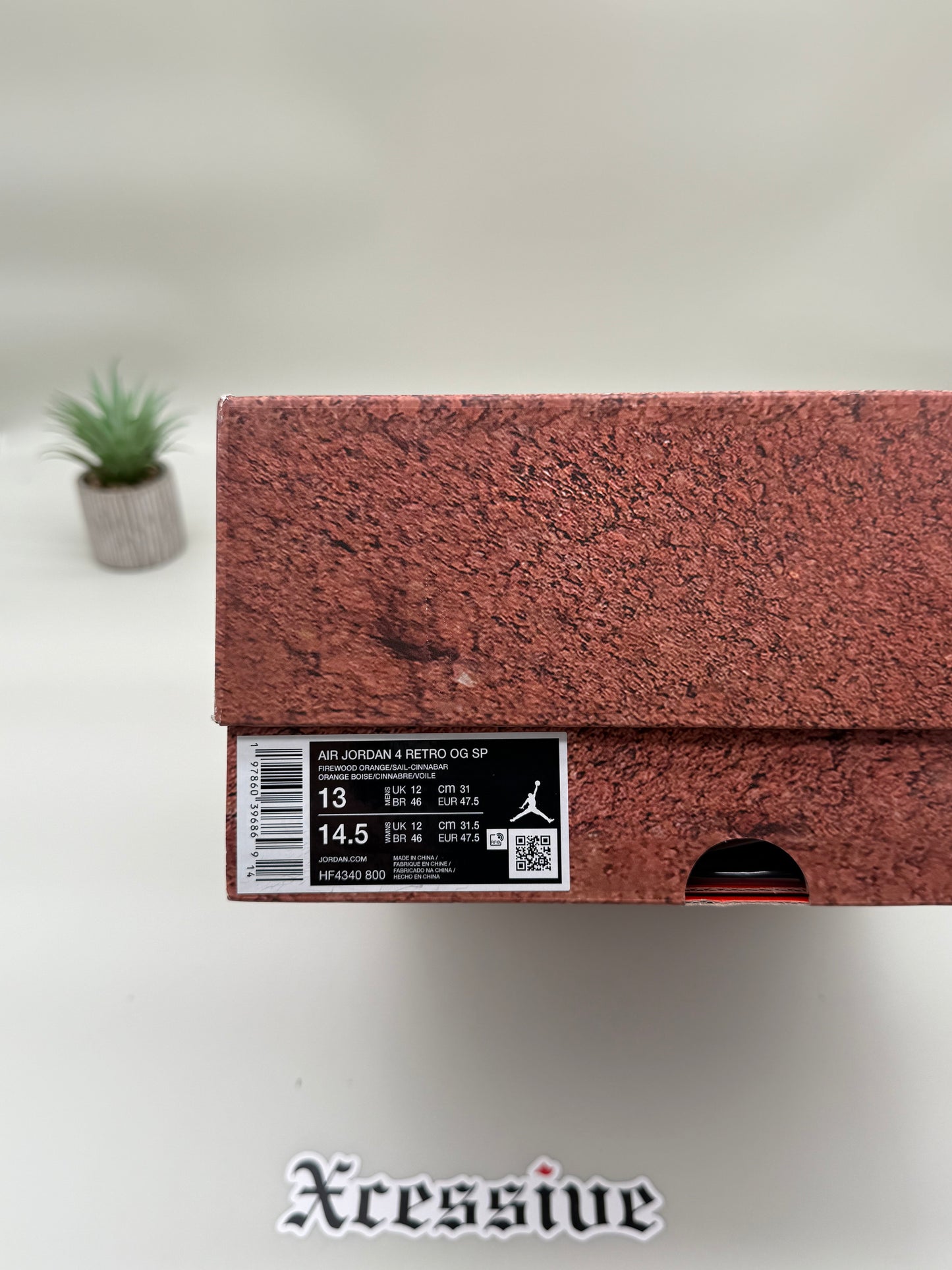Jordan 4 Nigel Sylvester Brick by Brick