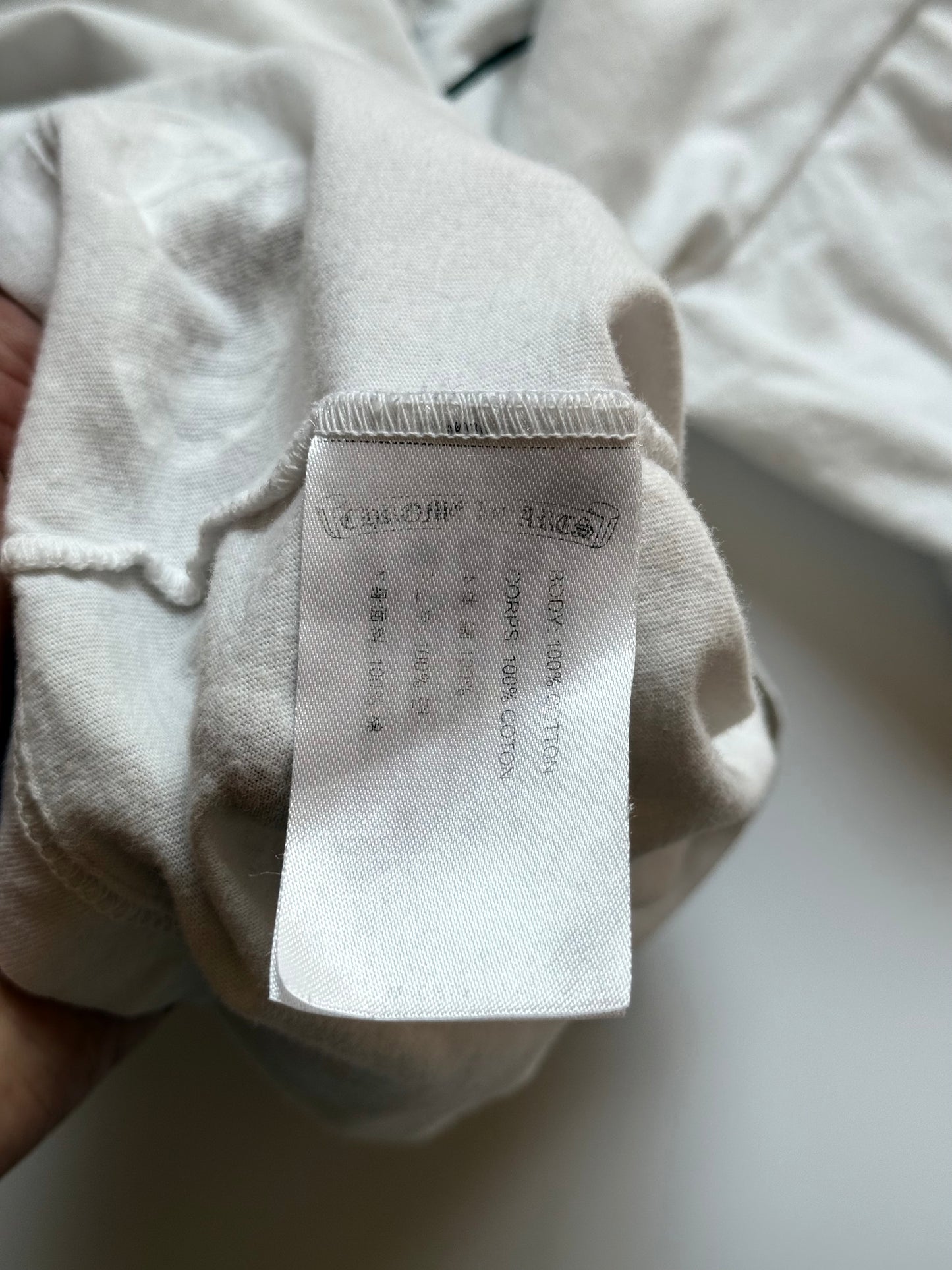 Chrome Hearts White Horseshoe Tee