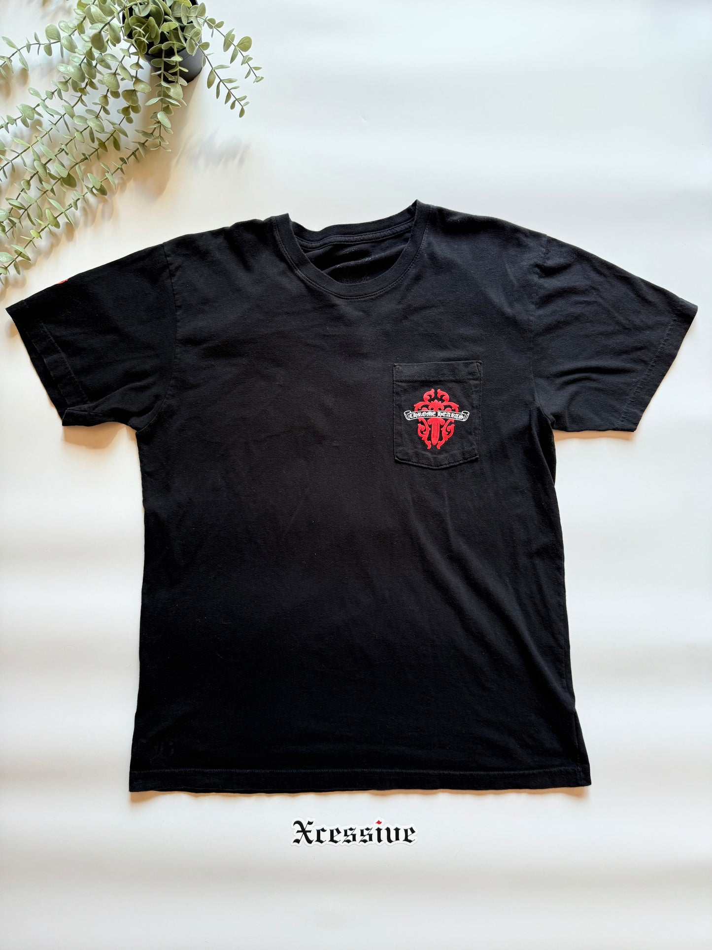 Chrome Hearts Red Dagger Tee