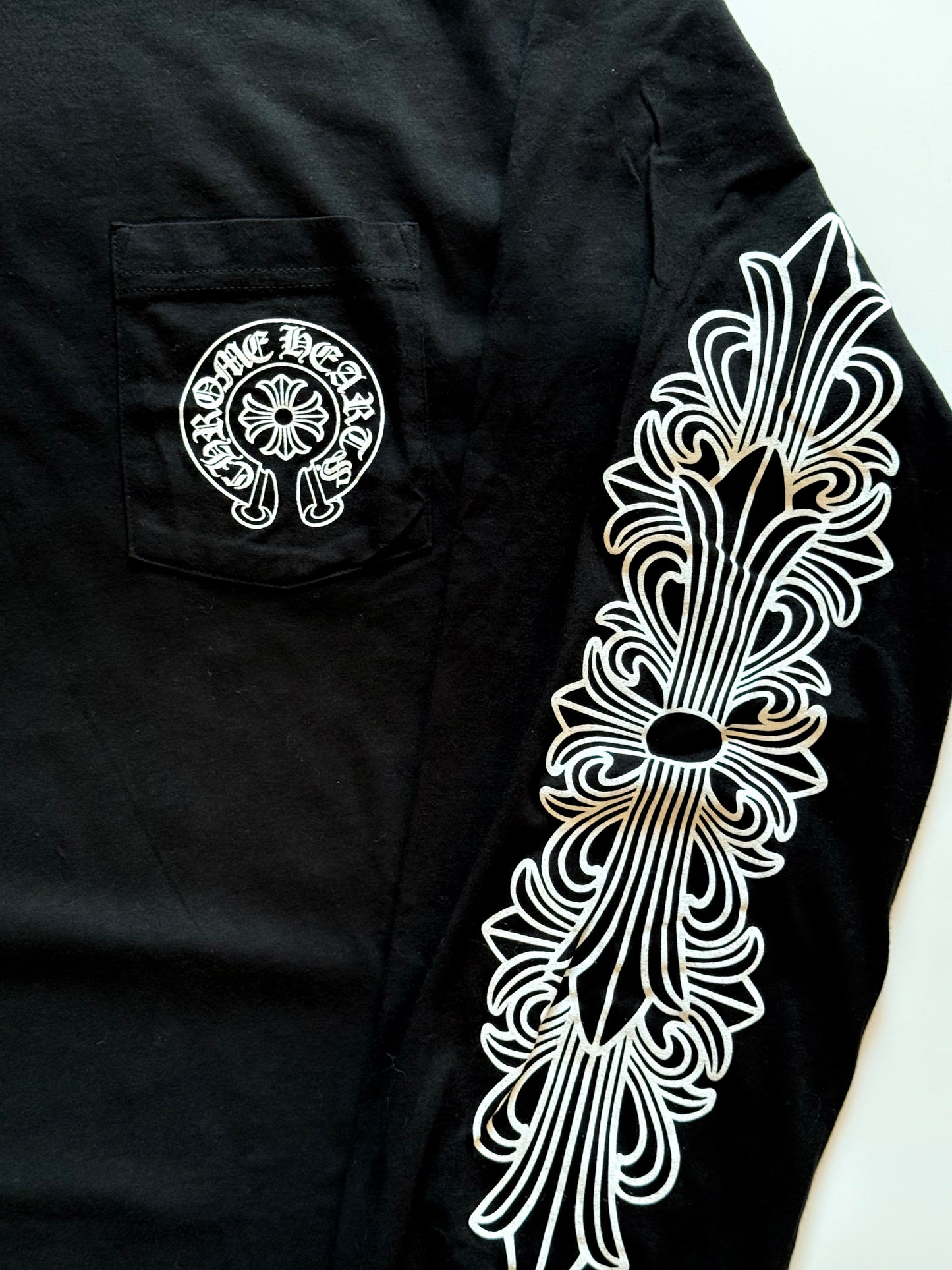 Chrome Hearts Miami Floral L/S Tee