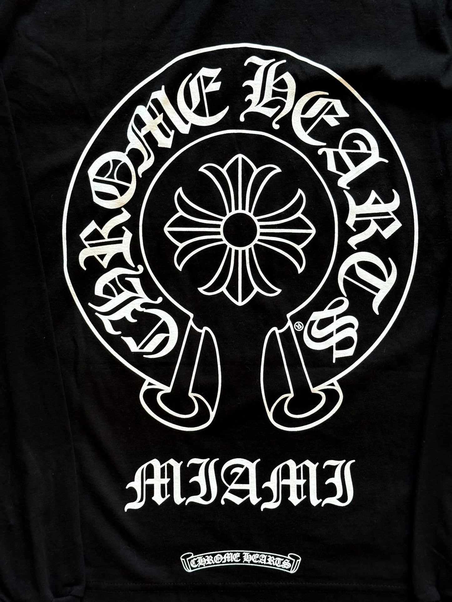 Chrome Hearts Miami Floral L/S Tee
