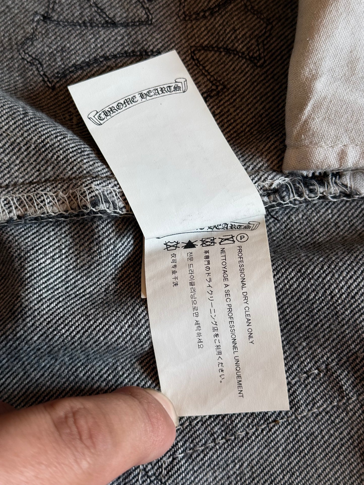Chrome Hearts x Gallery Dept. Cross Patch Levi's