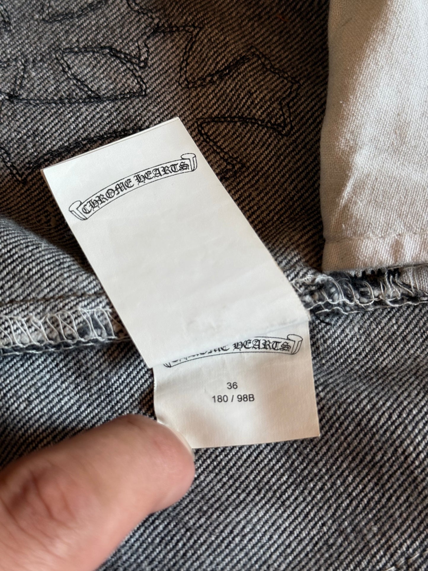 Chrome Hearts x Gallery Dept. Cross Patch Levi's