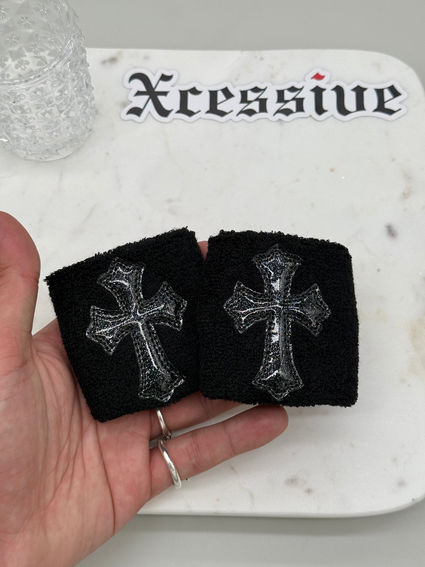 Chrome Hearts Galaxy Patch Wrist Bands