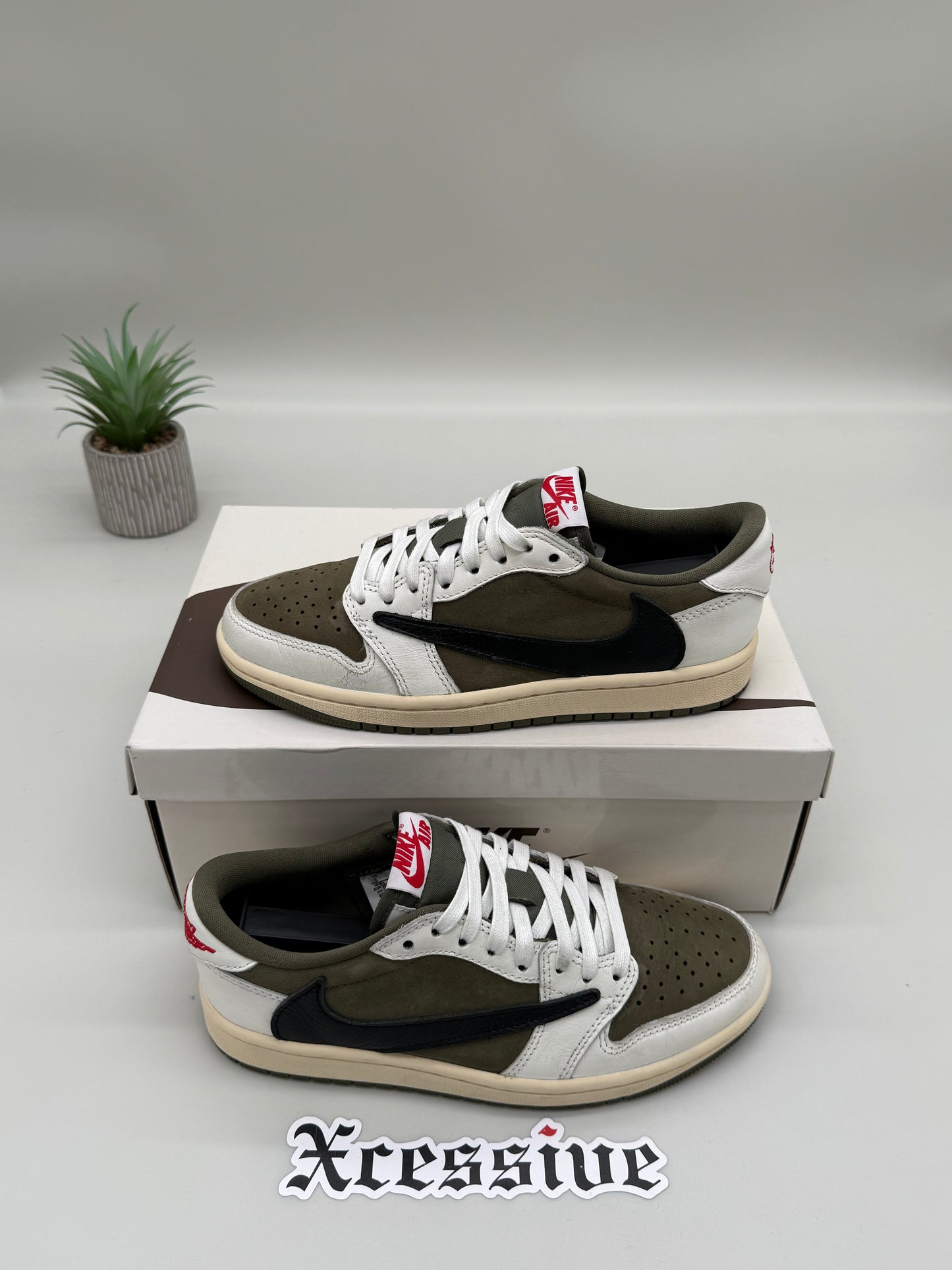 Jordan 1 Low Travis Scott Medium Olive