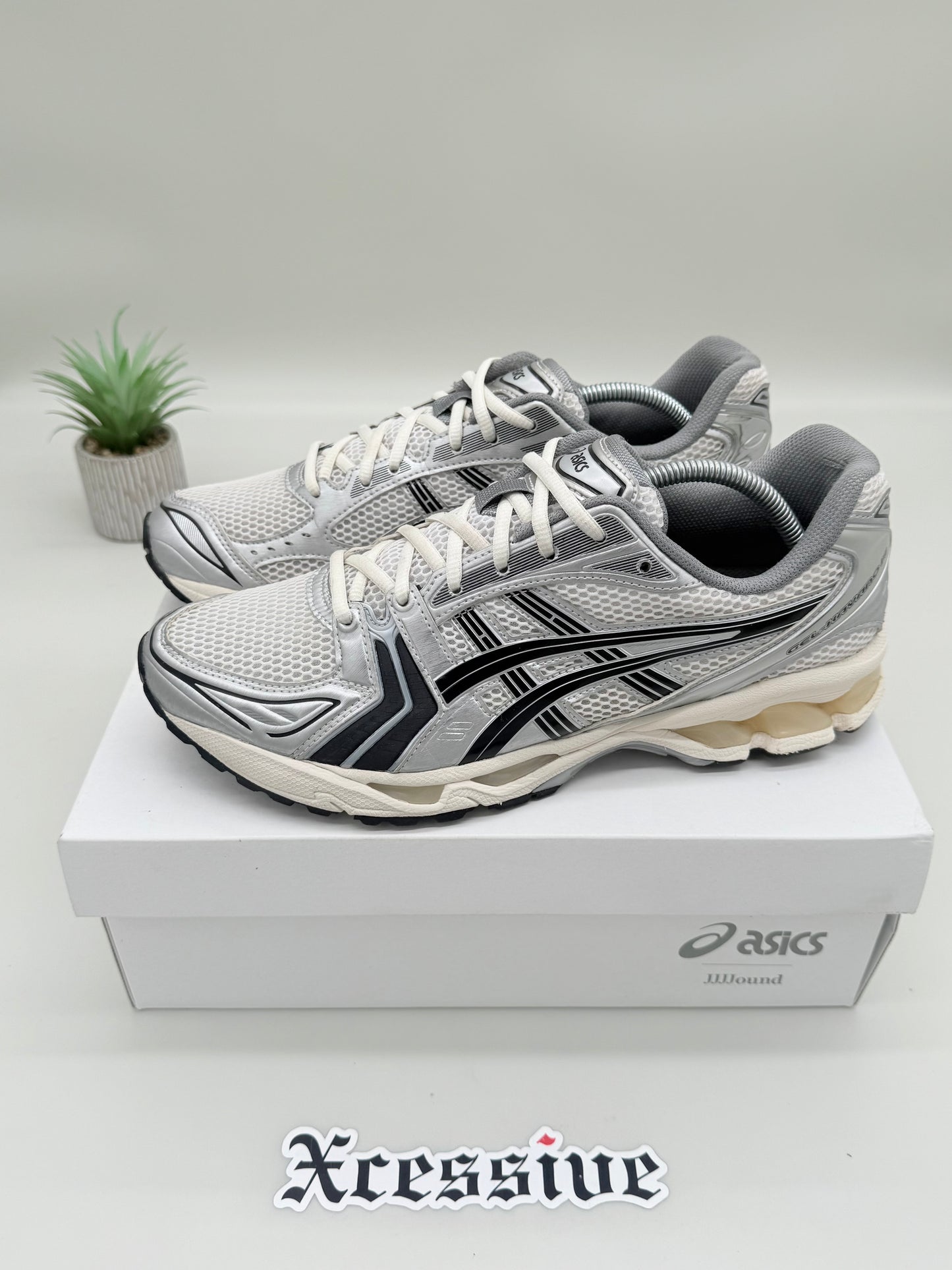 ASICS Gel-Kayano 14 JJJJound Silver Black