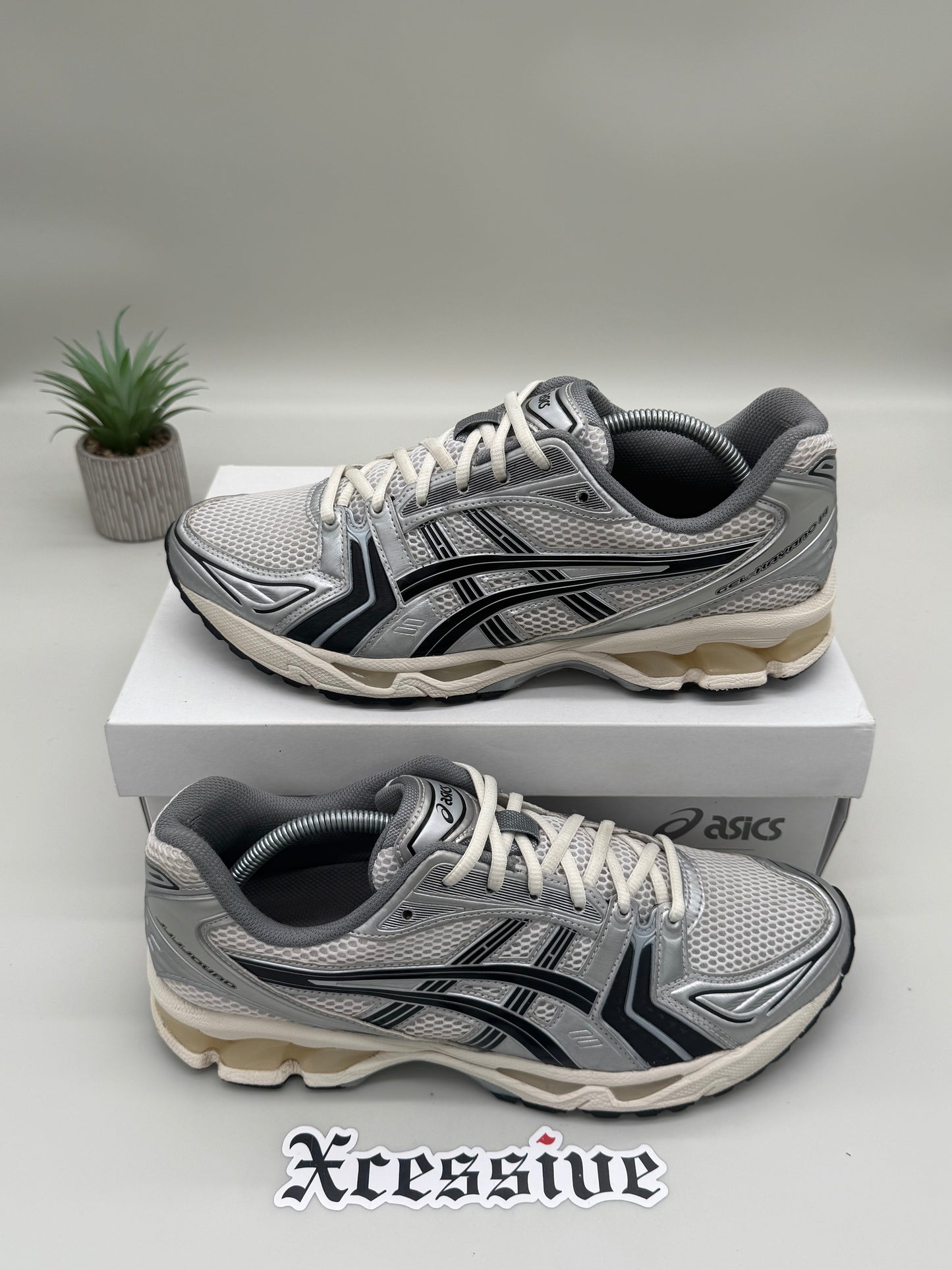 ASICS Gel-Kayano 14 JJJJound Silver Black