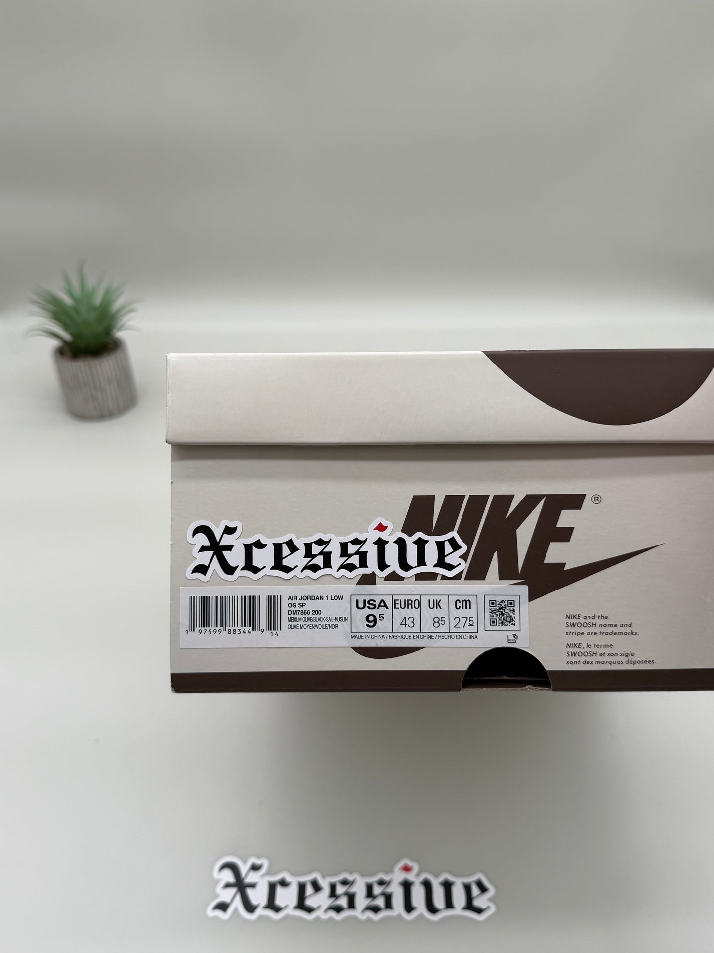 Jordan 1 Low Travis Scott Medium Olive