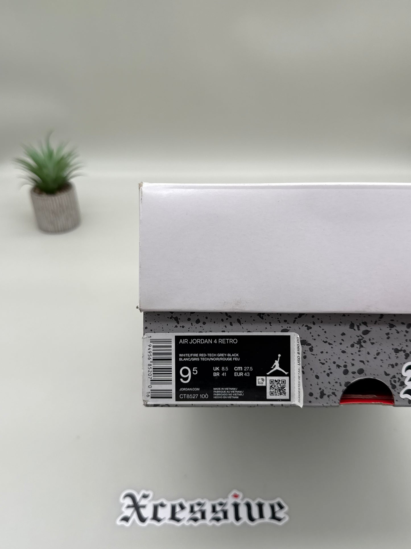 Jordan 4 White Oreo