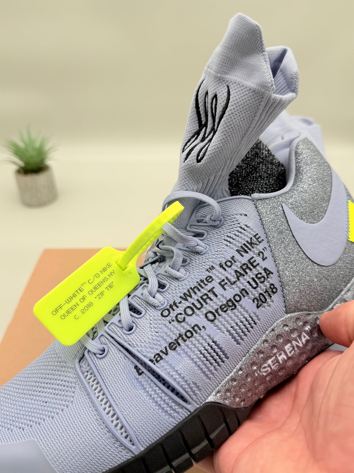 Off-White NikeCourt Flare 2 Queen PE