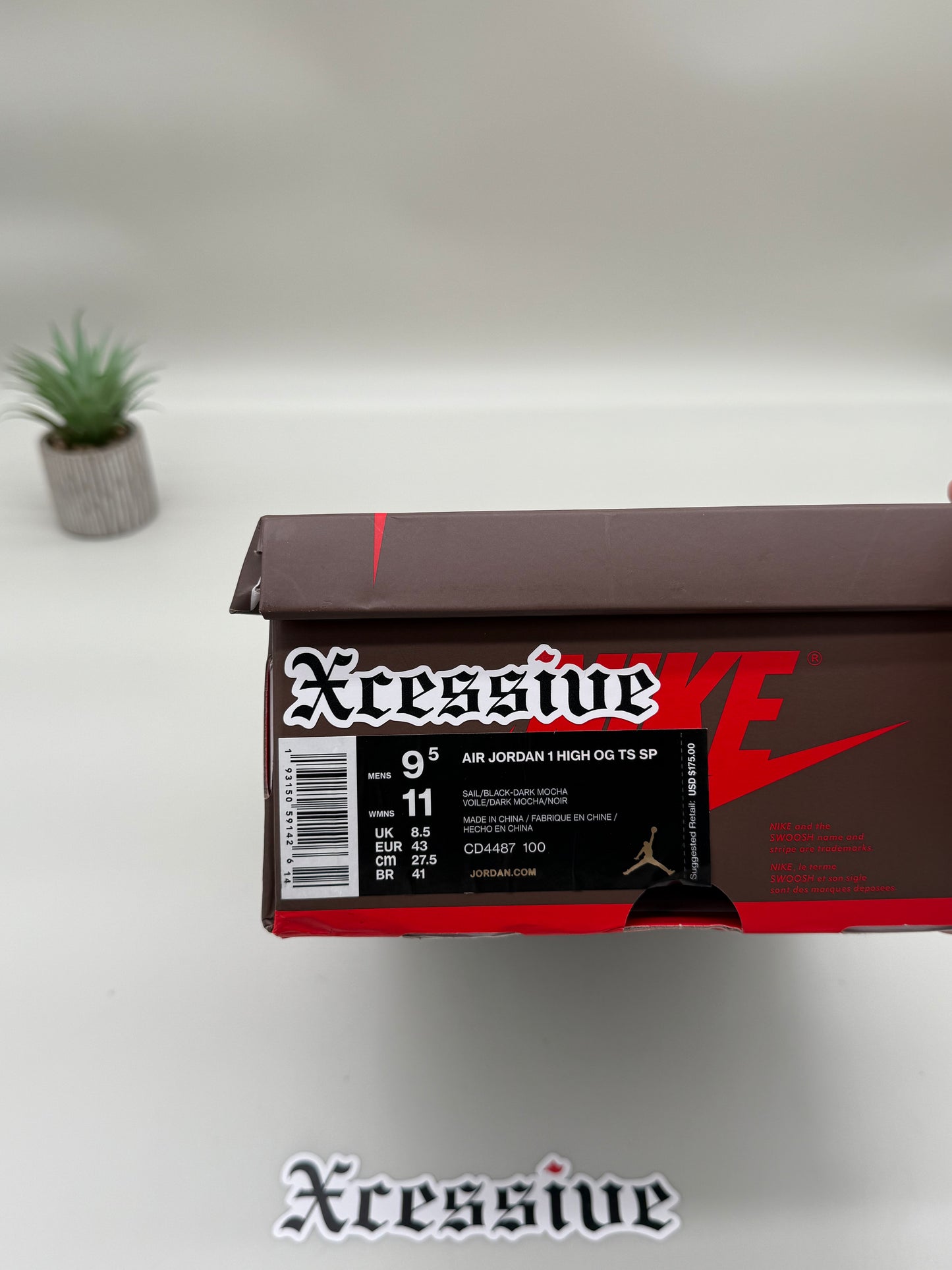 Jordan 1 Travis Scott Mocha