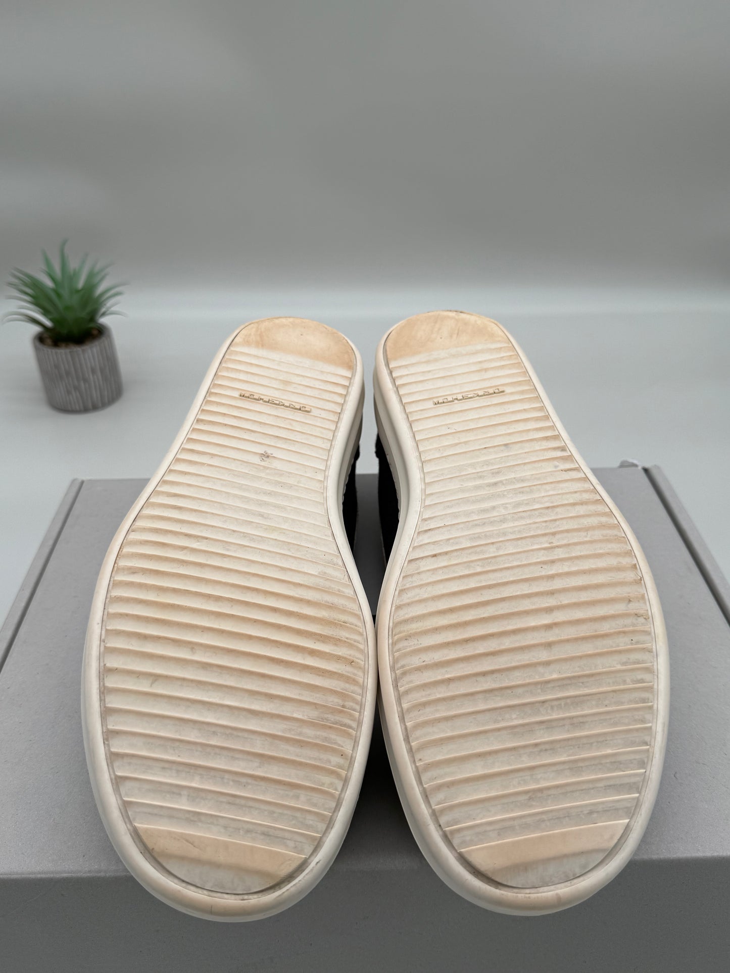 Rick Owens DRKSHDW Vintage Sneaker Black Canvas