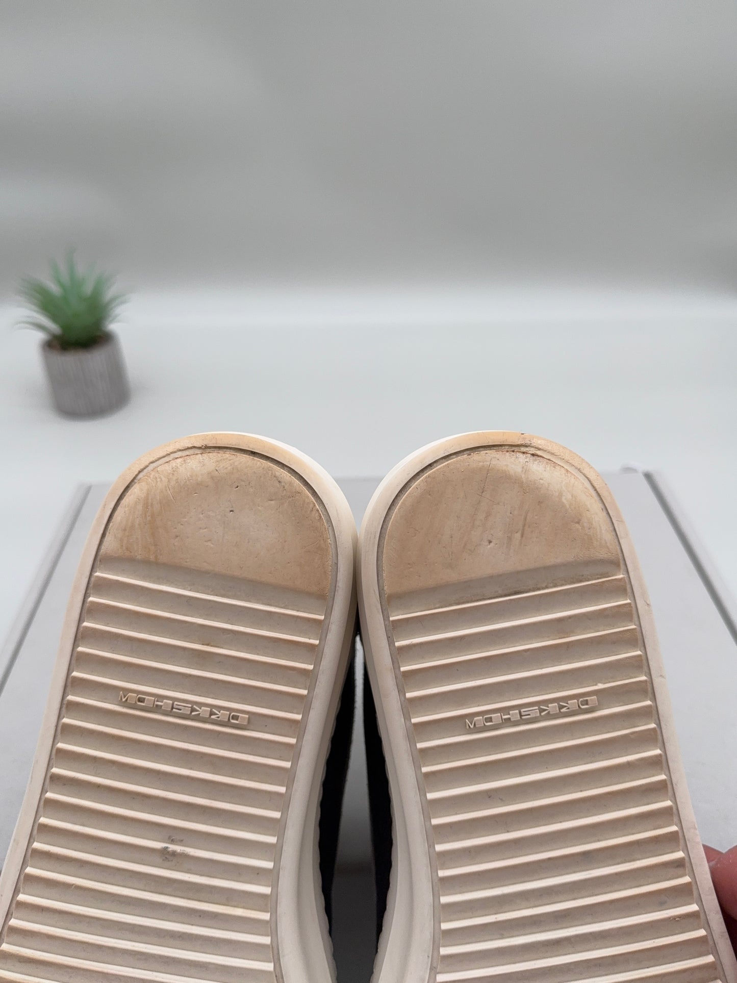 Rick Owens DRKSHDW Vintage Sneaker Black Canvas