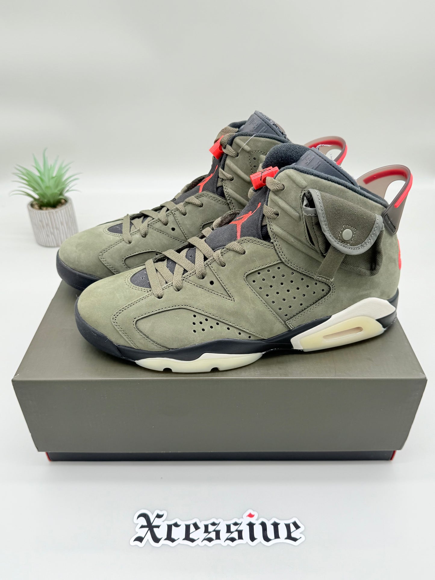 Jordan 6 Travis Scott Olive
