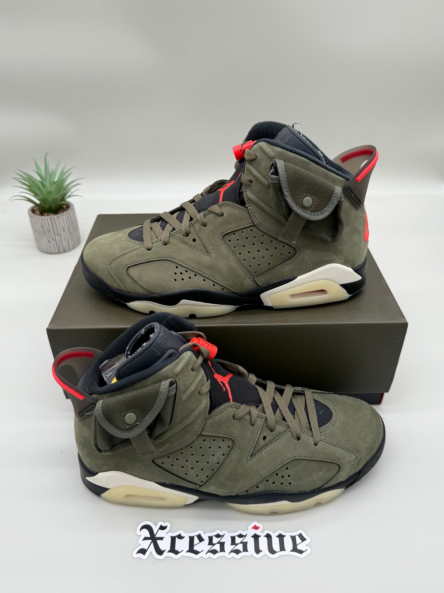 Jordan 6 Travis Scott Olive