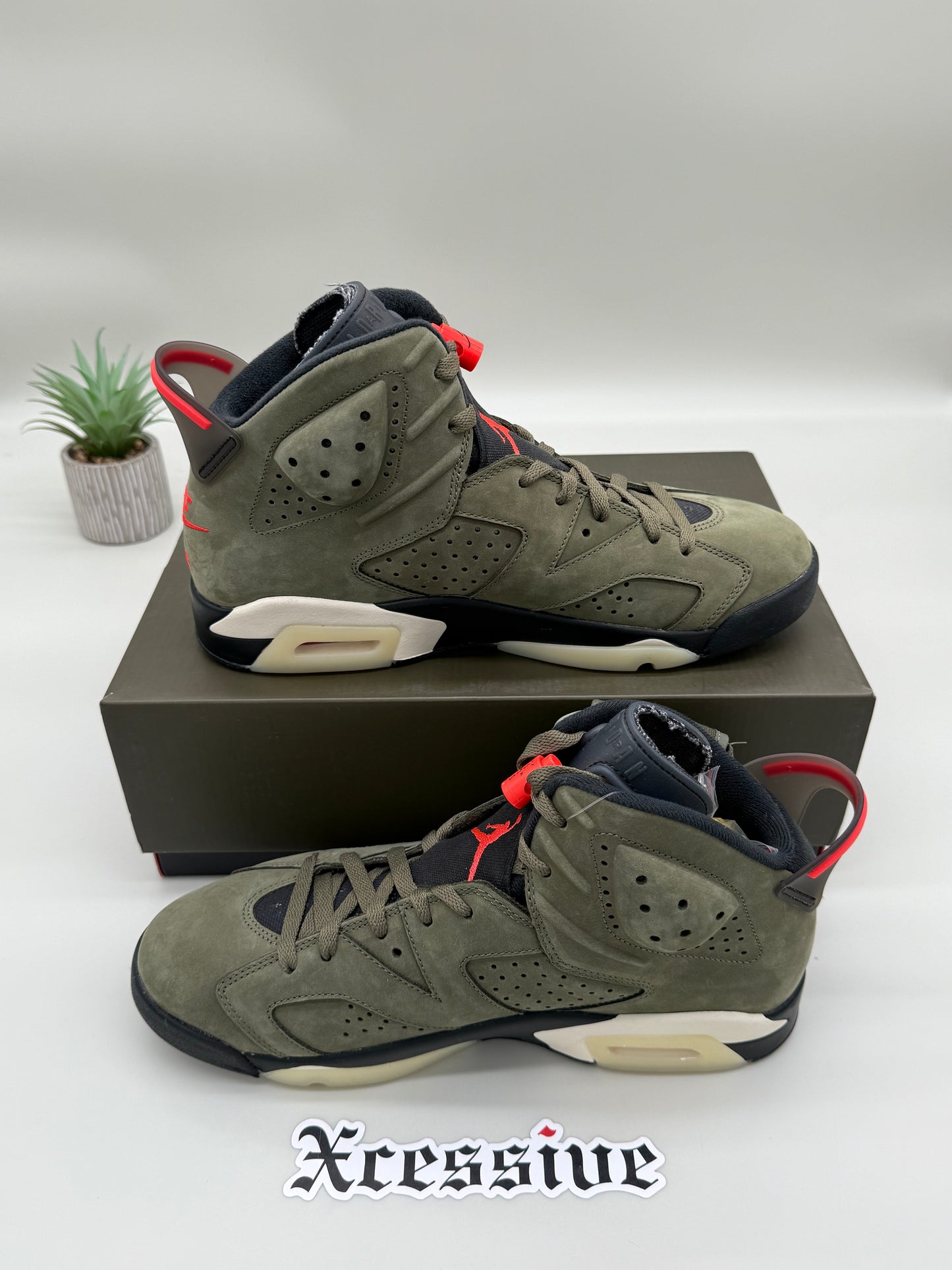 Jordan 6 Travis Scott Olive