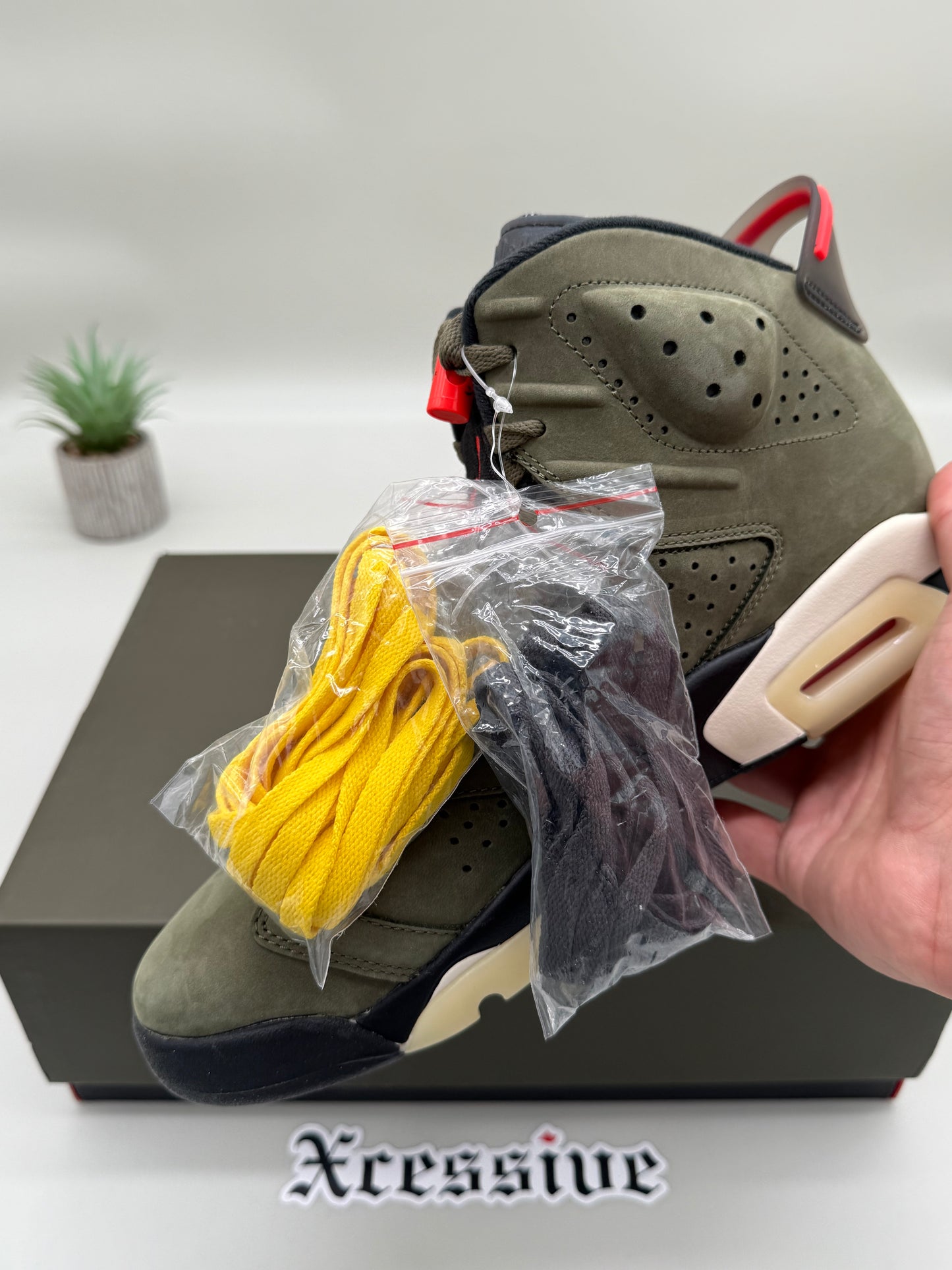 Jordan 6 Travis Scott Olive