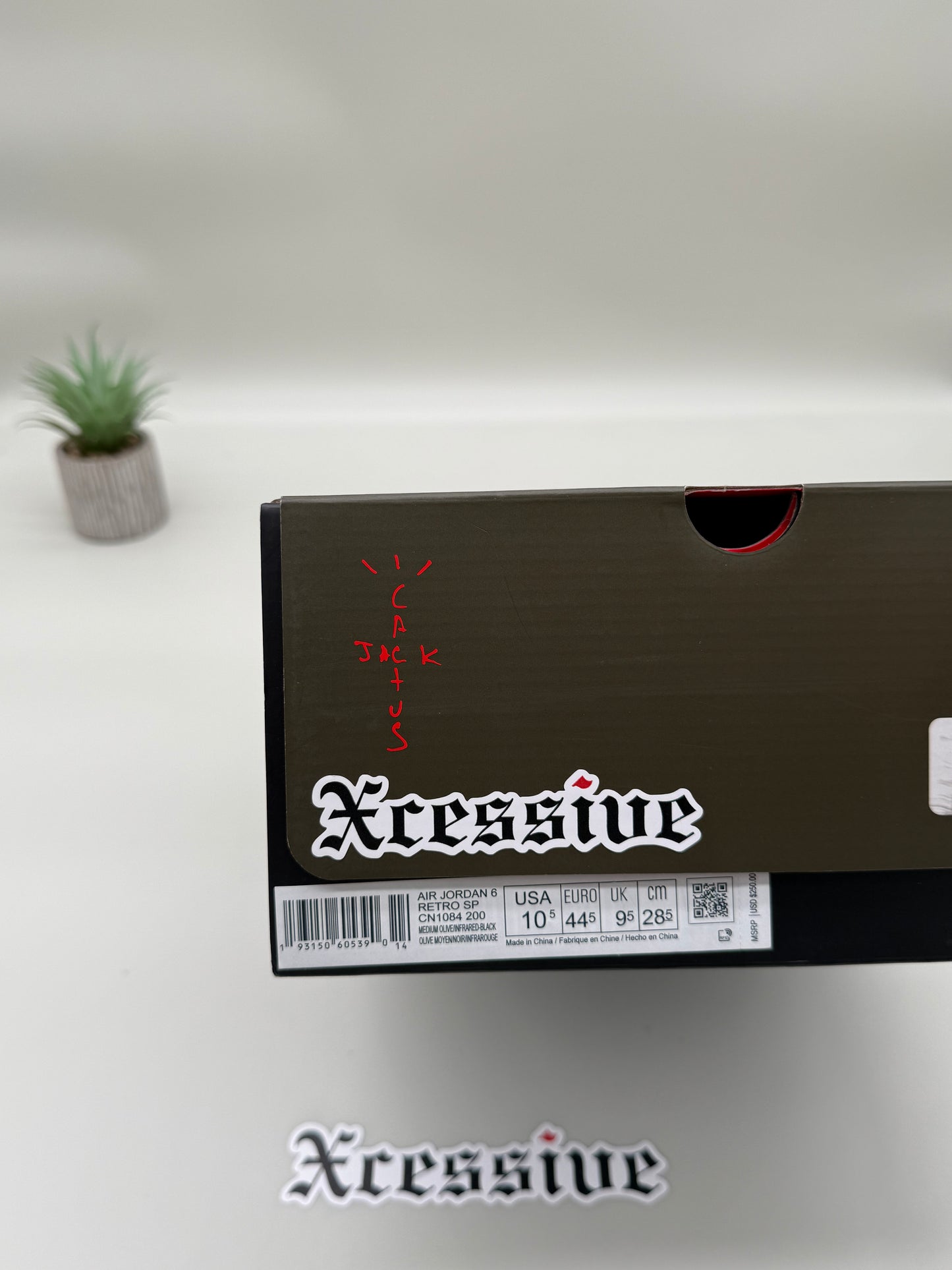 Jordan 6 Travis Scott Olive