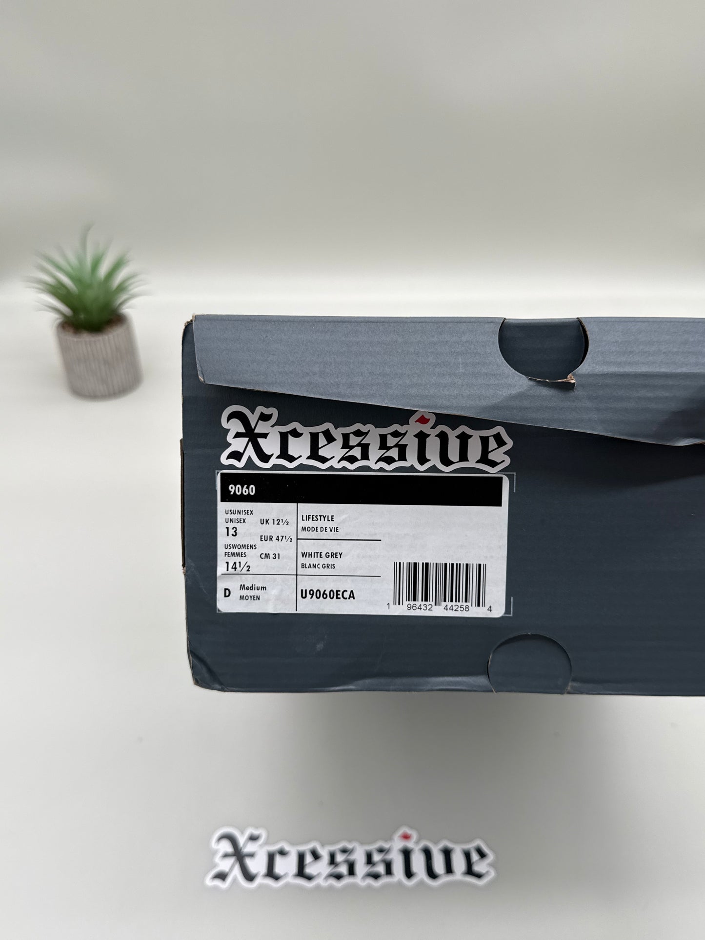 New Balance 9060 Sea Salt White