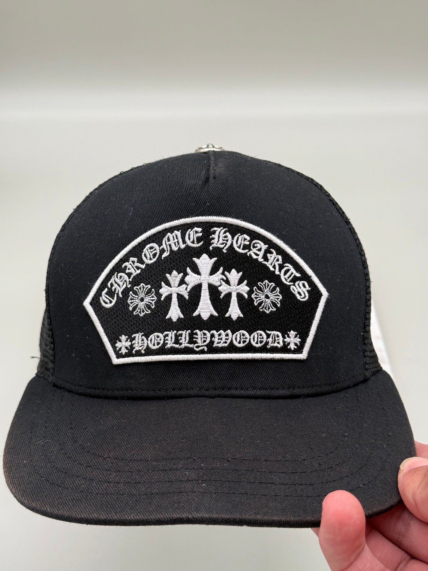 Chrome Hearts Triple Cross Hollywood Patch Hat