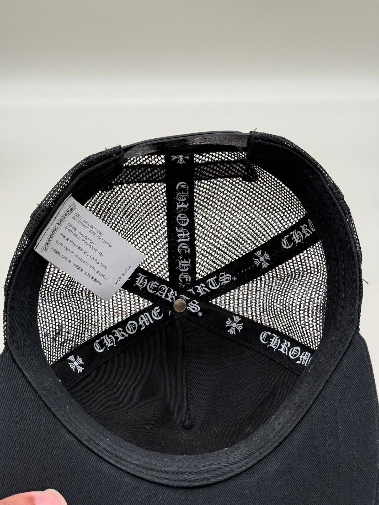 Chrome Hearts Triple Cross Hollywood Patch Hat