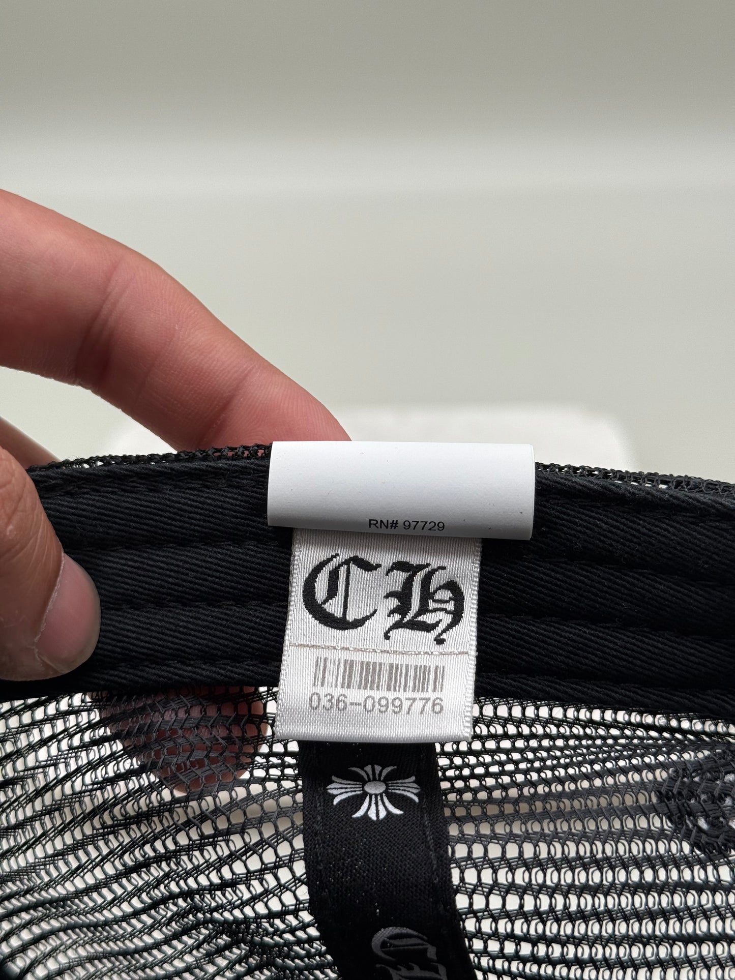 Chrome Hearts Triple Cross Hollywood Patch Hat
