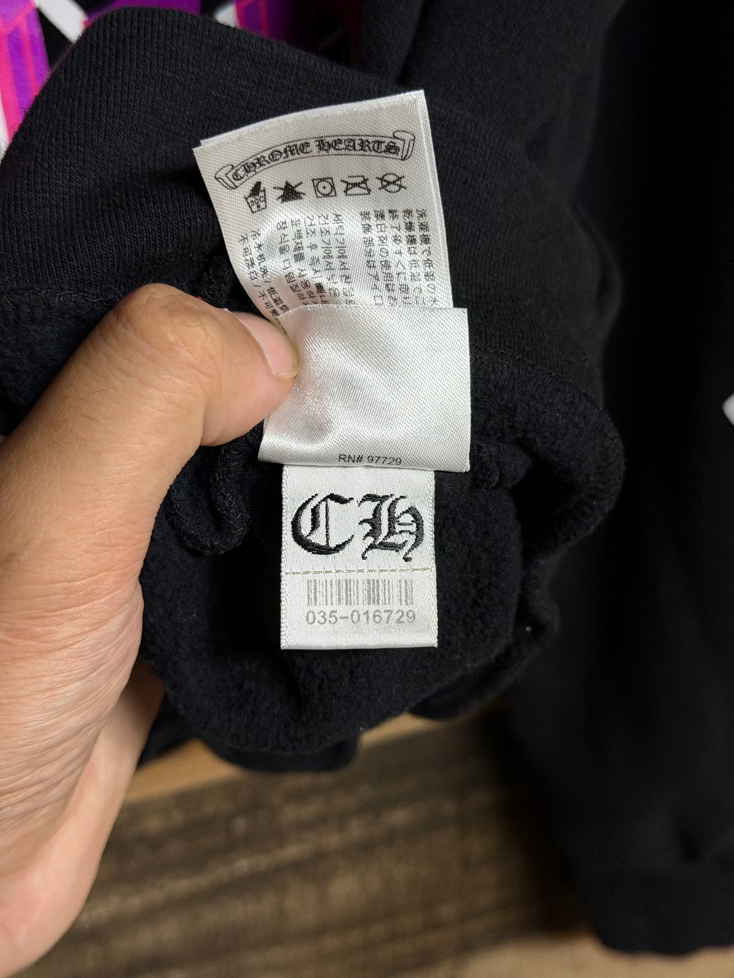 Chrome Hearts Eye Chart Dagger Hoodie