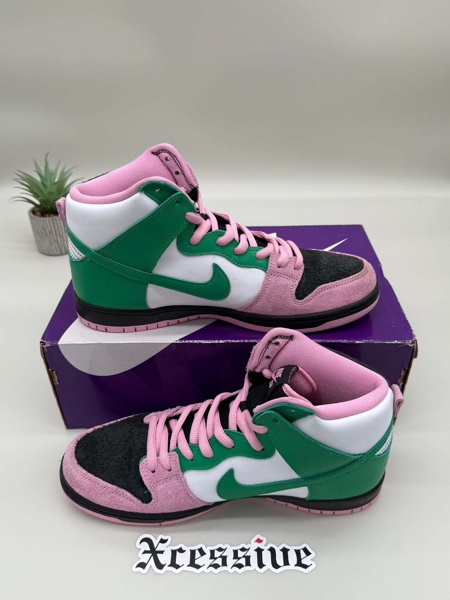 Nike SB Dunk High Invert Celtics