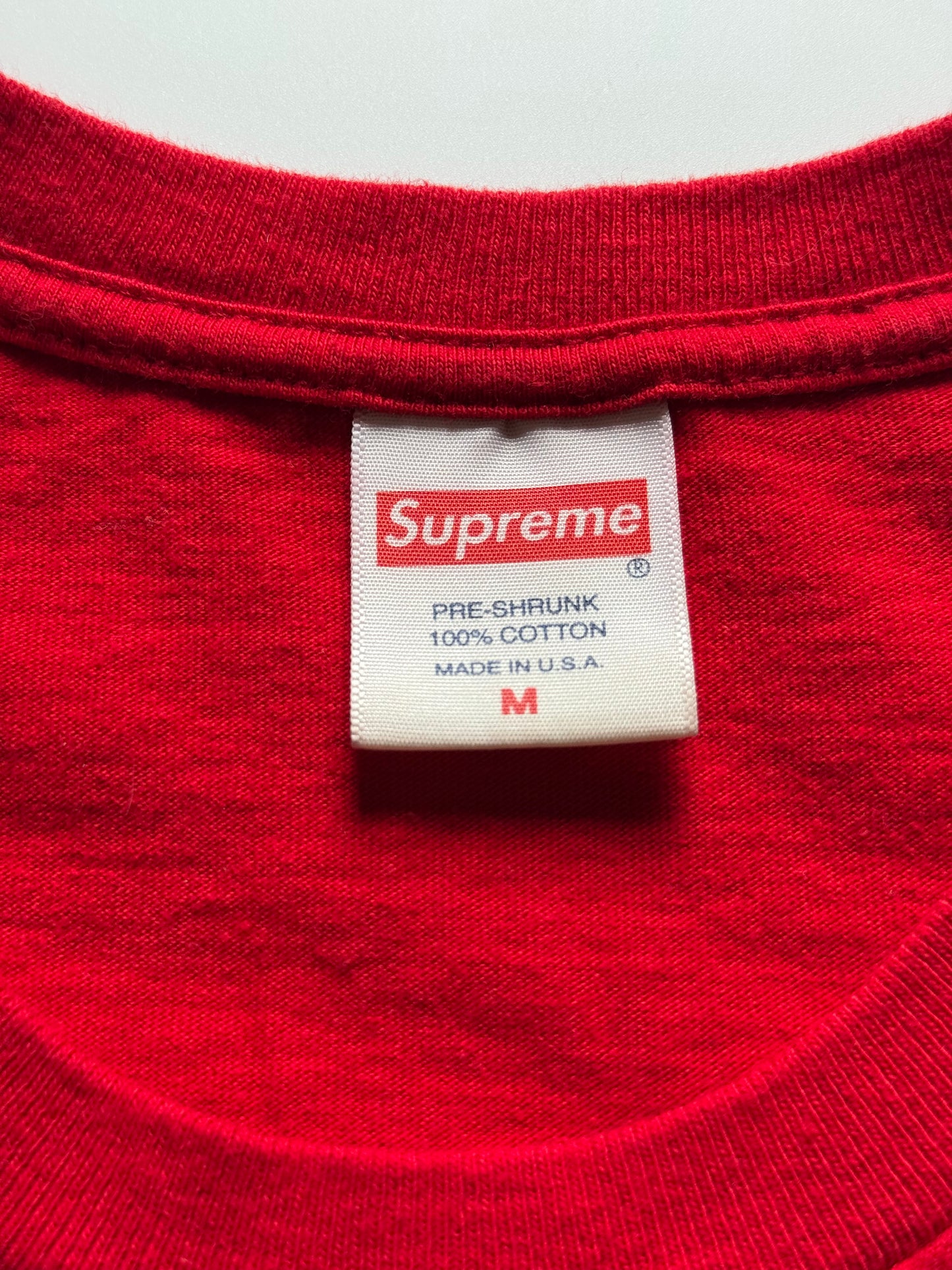 Supreme Motion Logo Red Tee