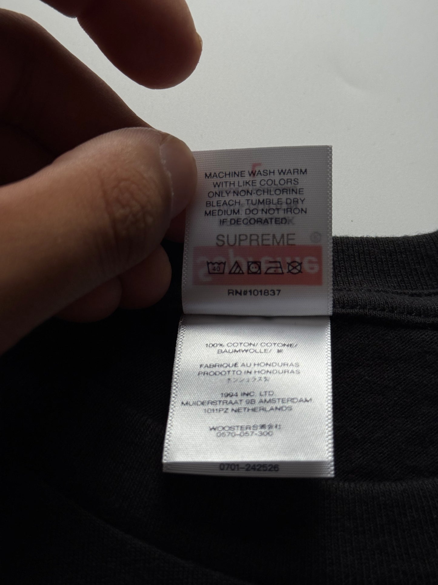 Supreme Playboi Carti Black Tee