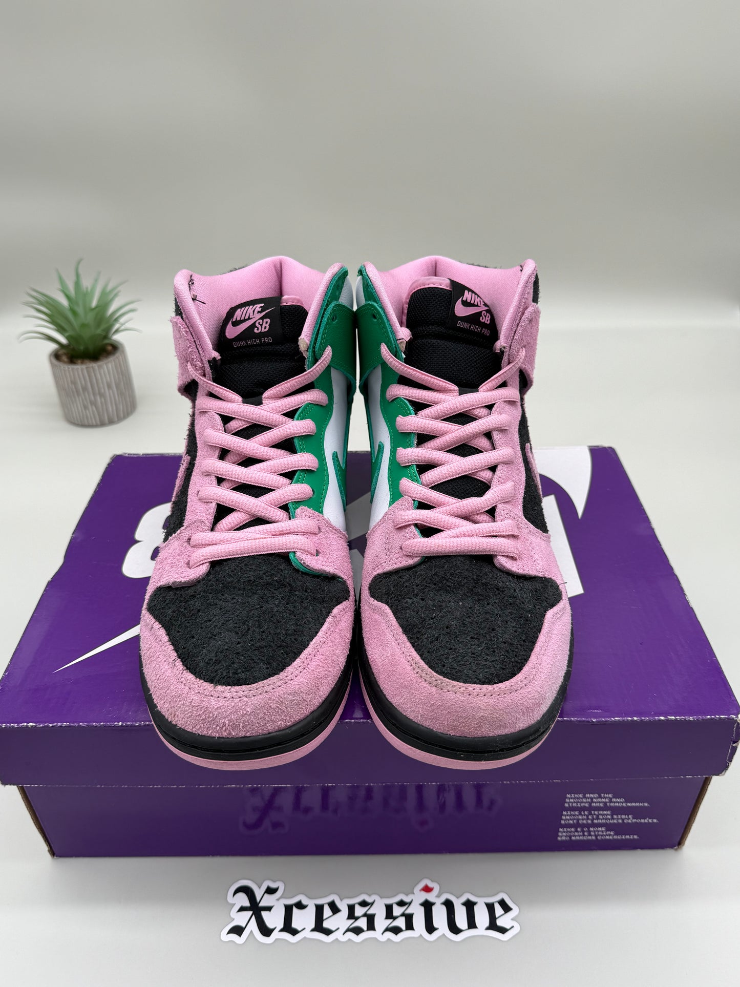 Nike SB Dunk High Invert Celtics