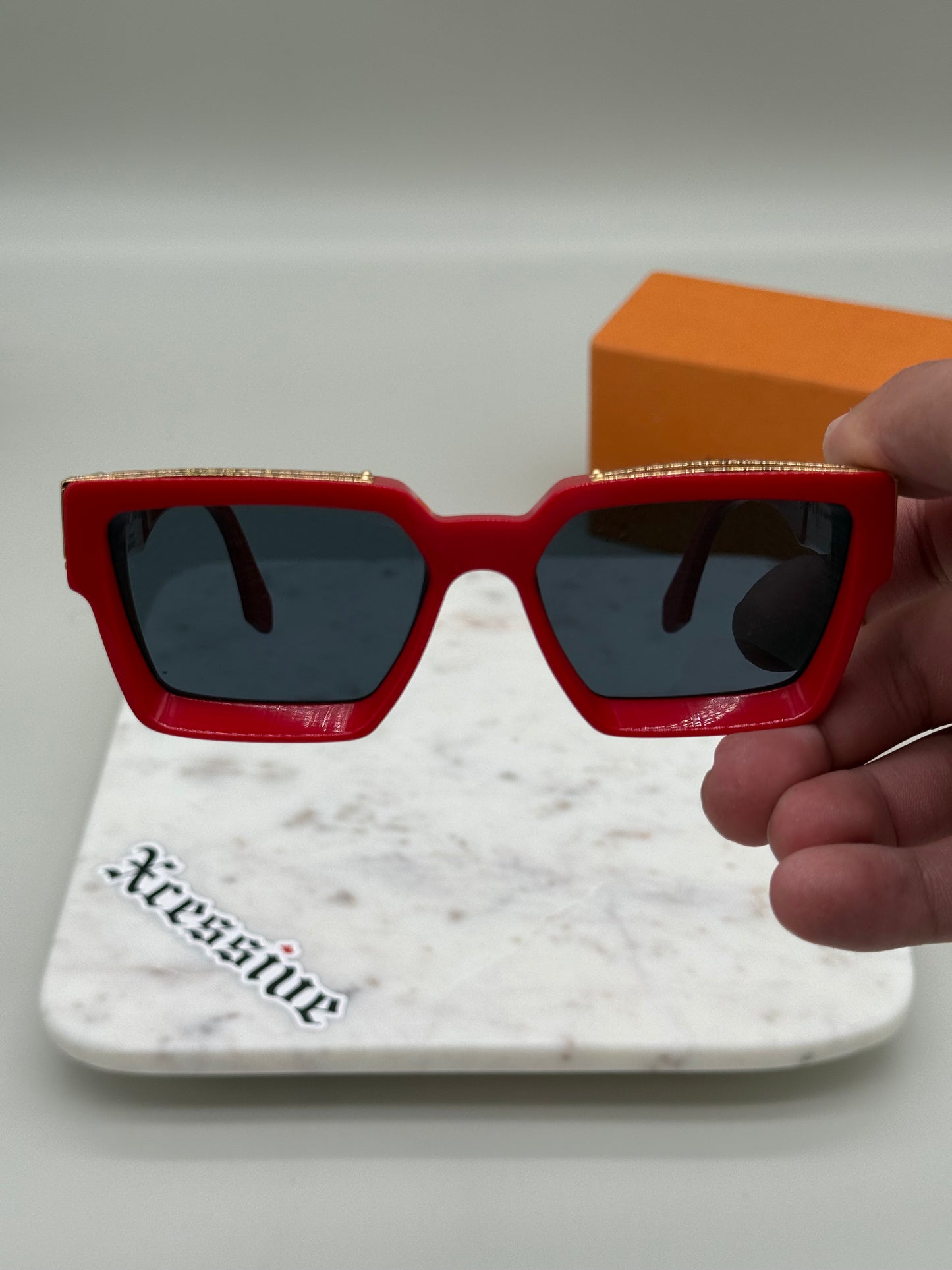 Louis Vuitton Millionaire Red Sunglasses