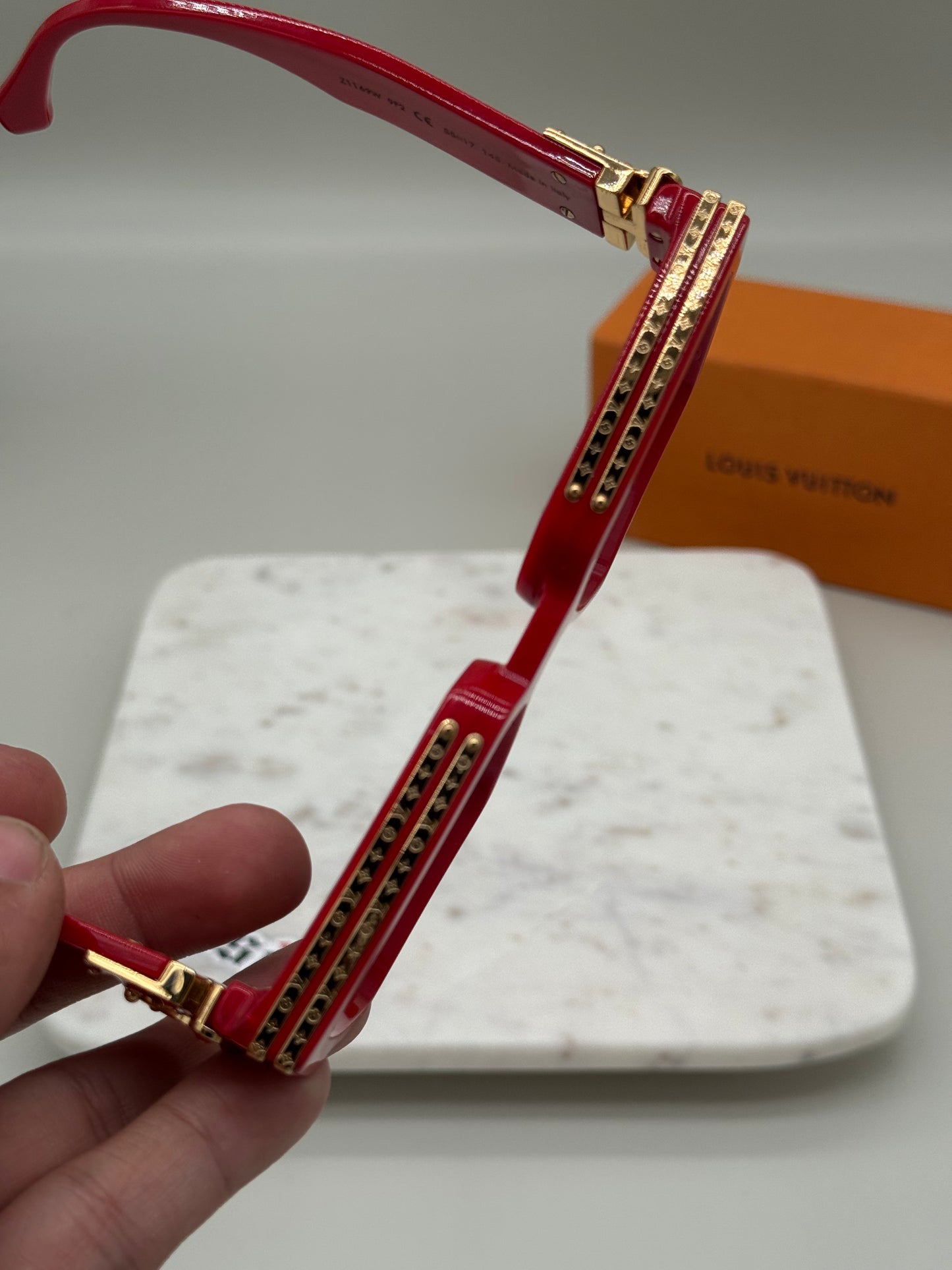 Louis Vuitton Millionaire Red Sunglasses