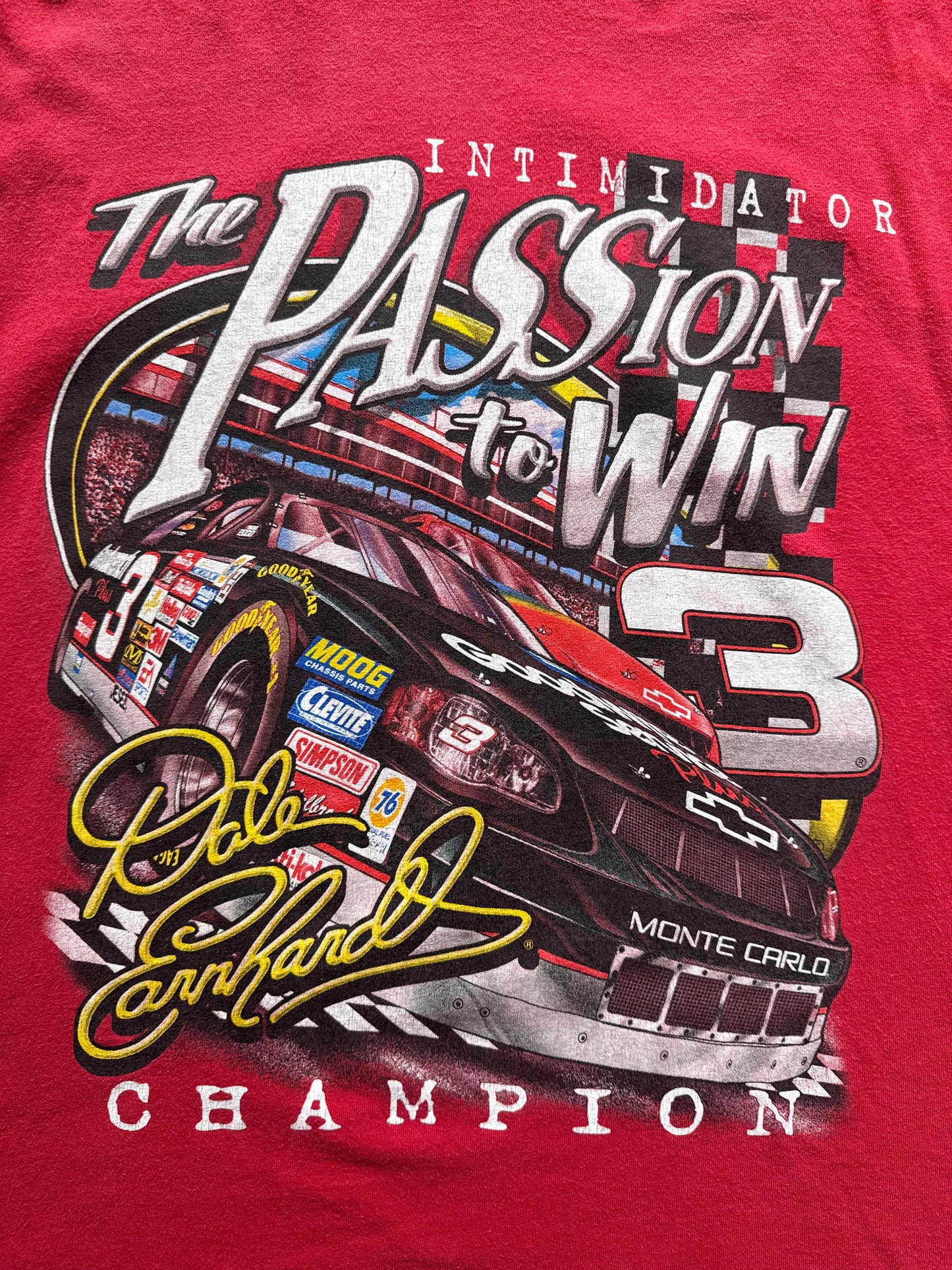 Y2K NASCAR Dale Earnhardt Tee