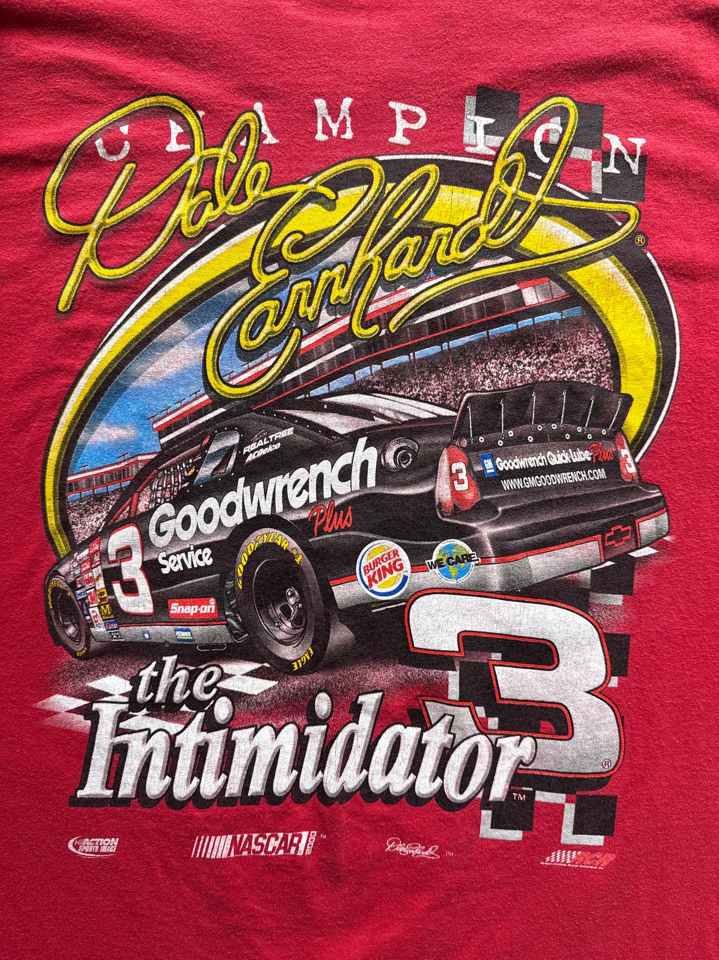 Y2K NASCAR Dale Earnhardt Tee