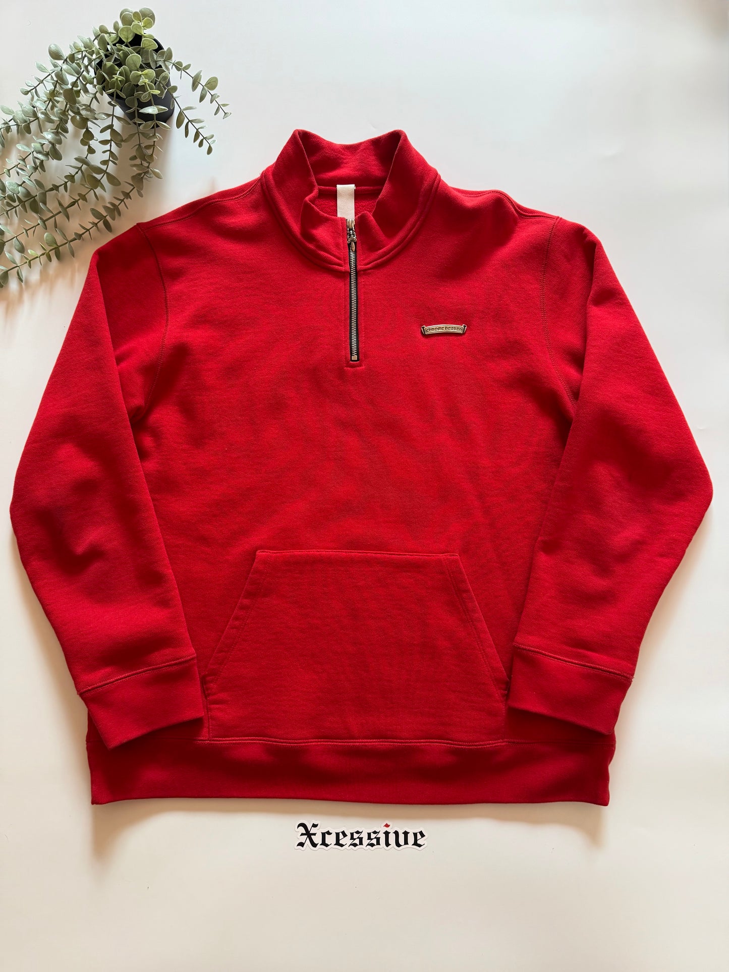 Chrome Hearts King Taco Red Quarter Zip