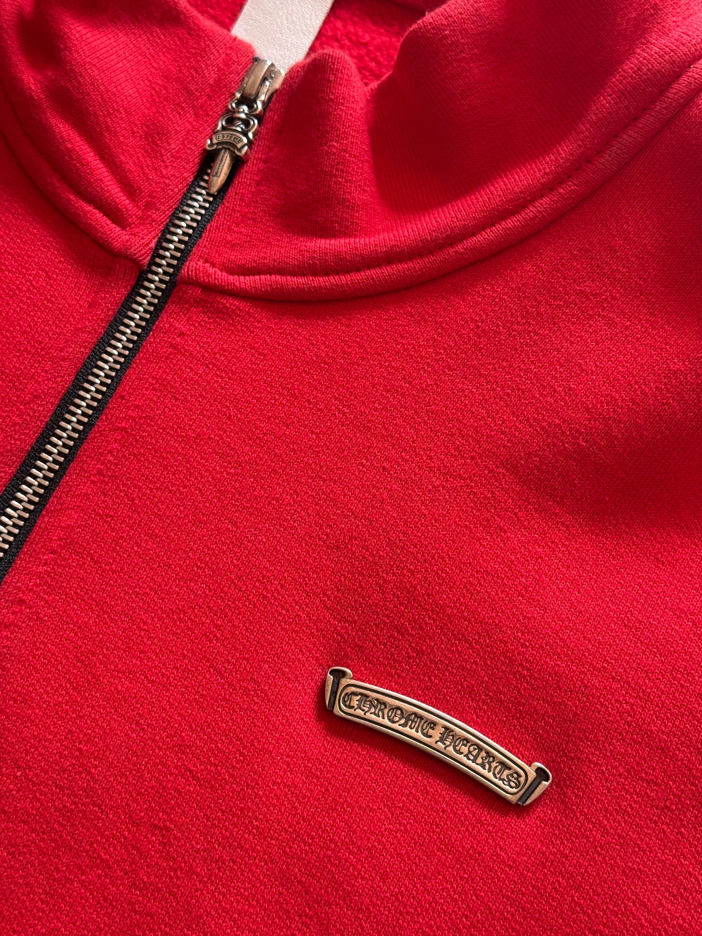 Chrome Hearts King Taco Red Quarter Zip