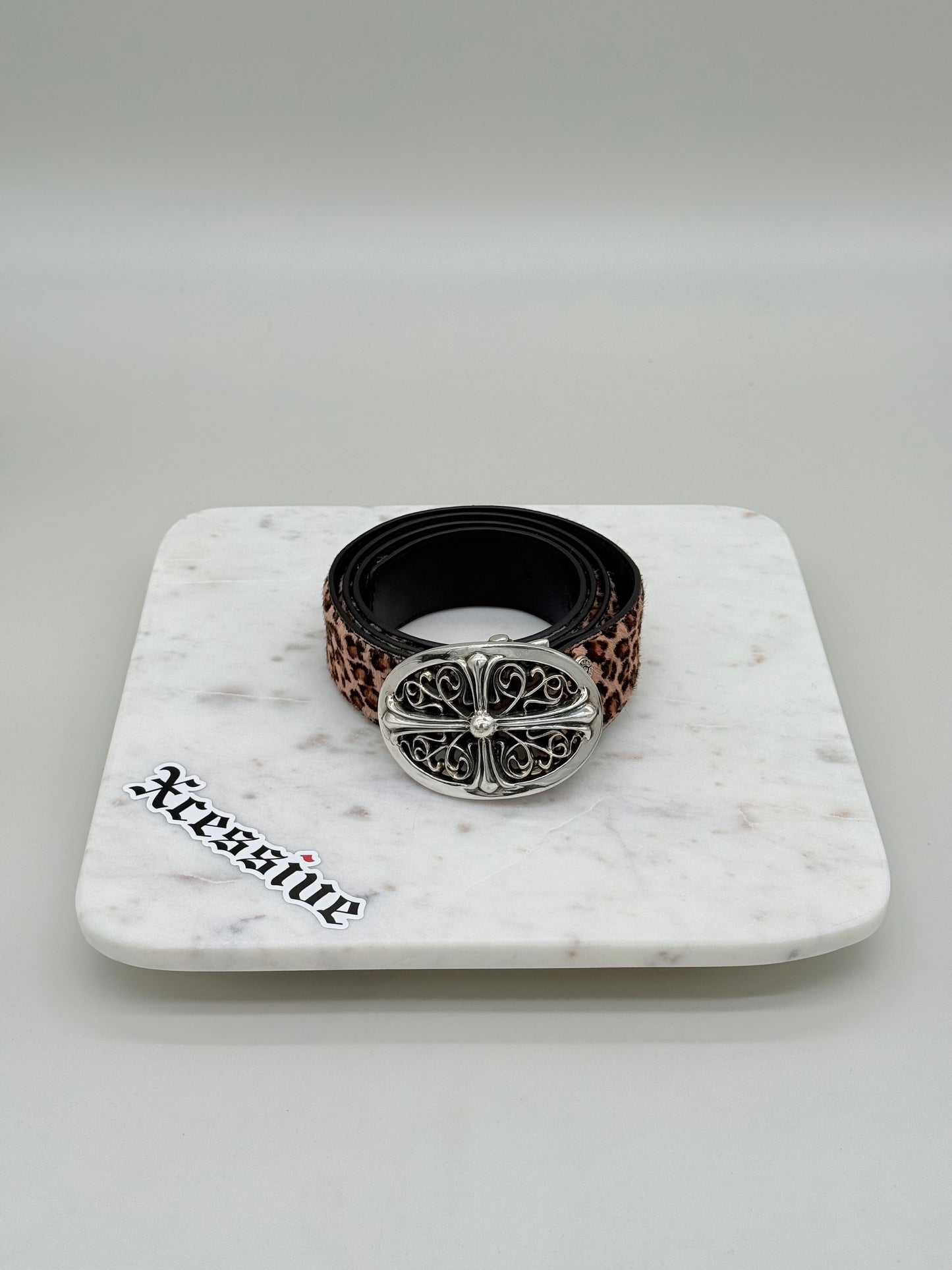 Chrome Hearts Cheetah Belt