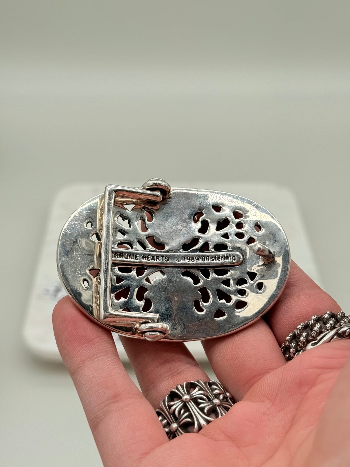 Chrome Hearts Cheetah Belt