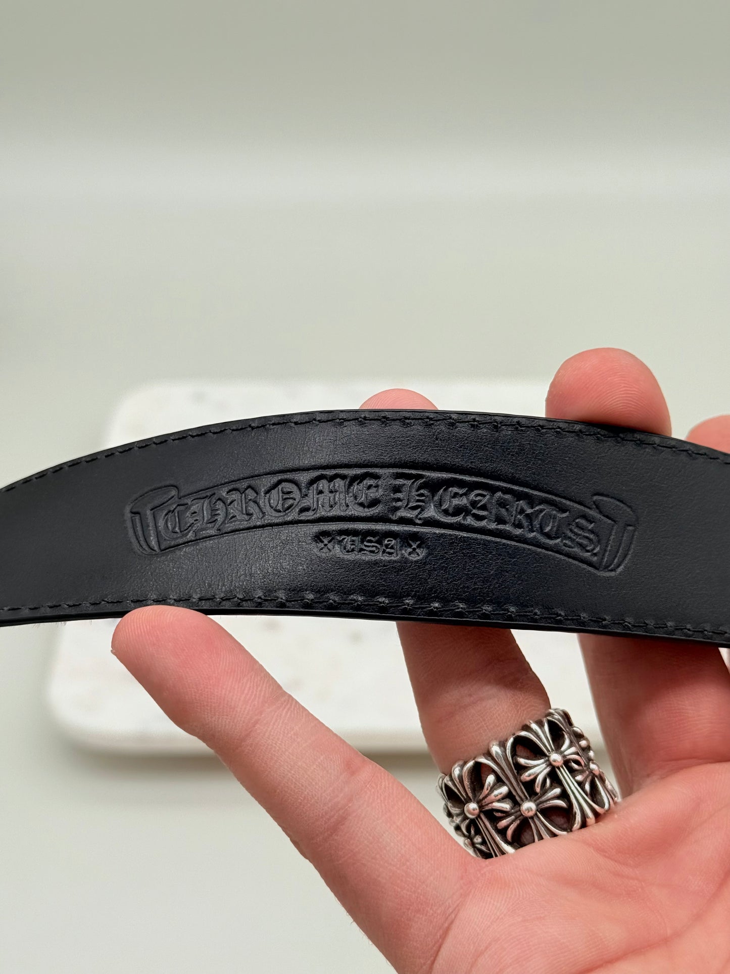 Chrome Hearts Cheetah Belt