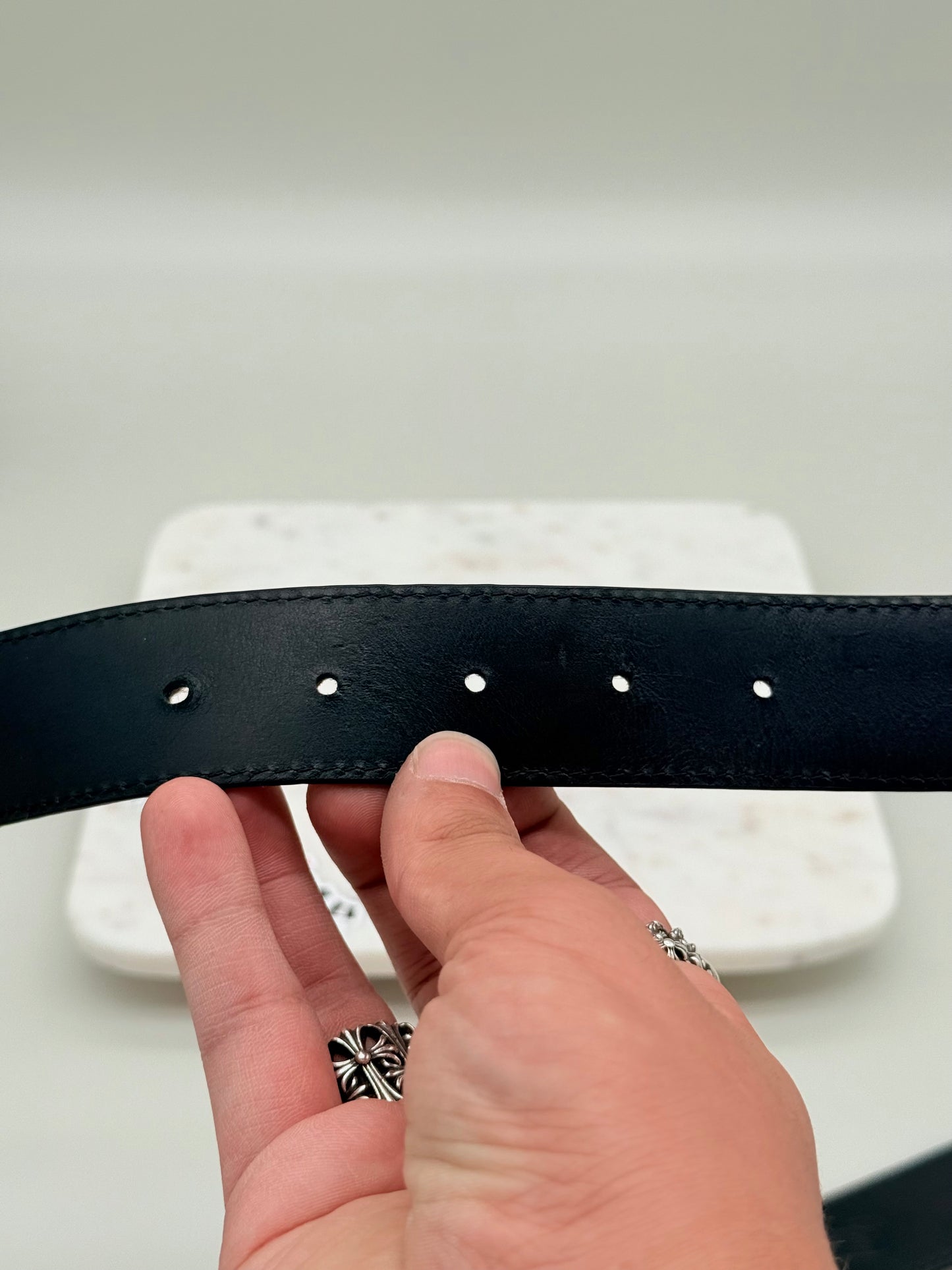 Chrome Hearts Cheetah Belt