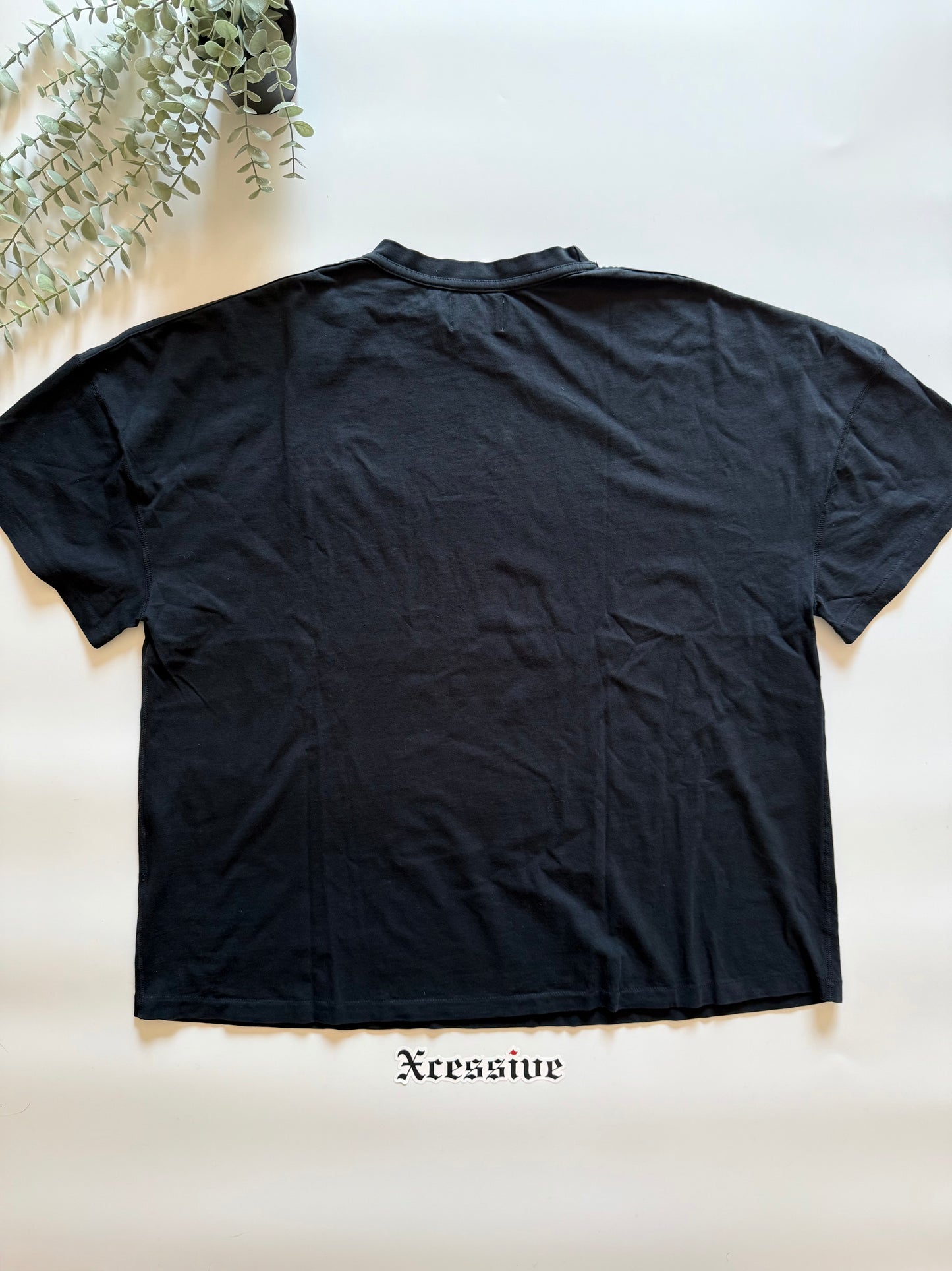 Rhude Reverse Tee Vintage Black
