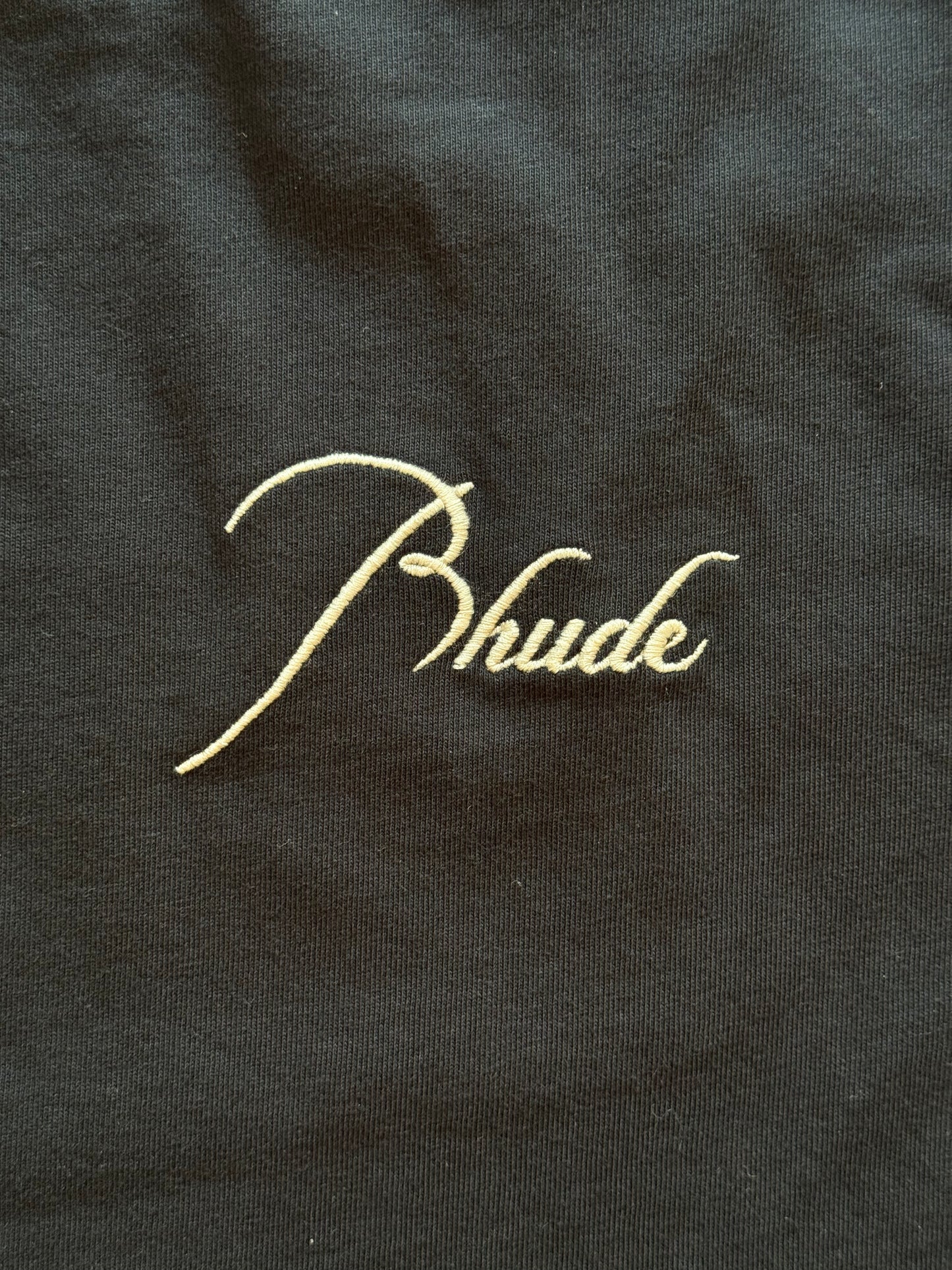 Rhude Reverse Tee Vintage Black