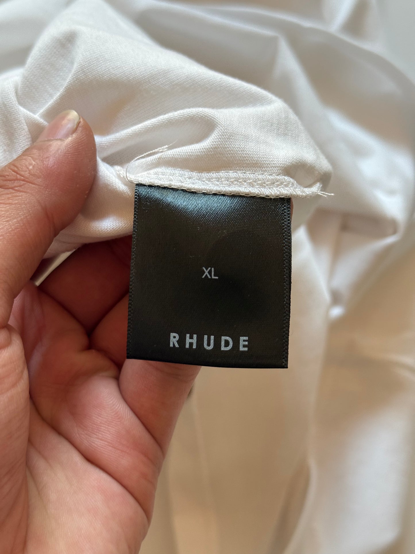 Rhude Raglan Tee Vintage Tan