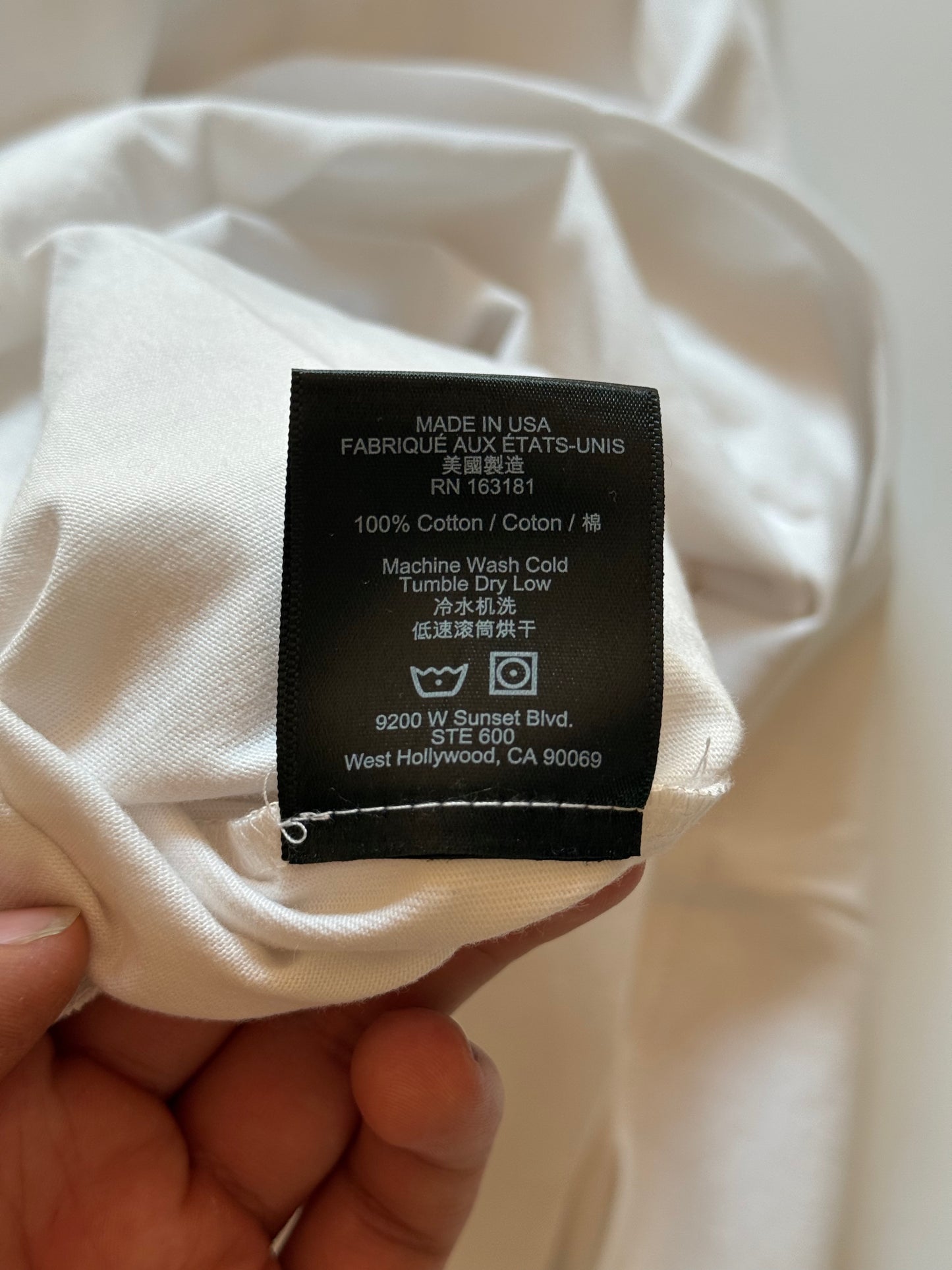 Rhude Raglan Tee Vintage Tan