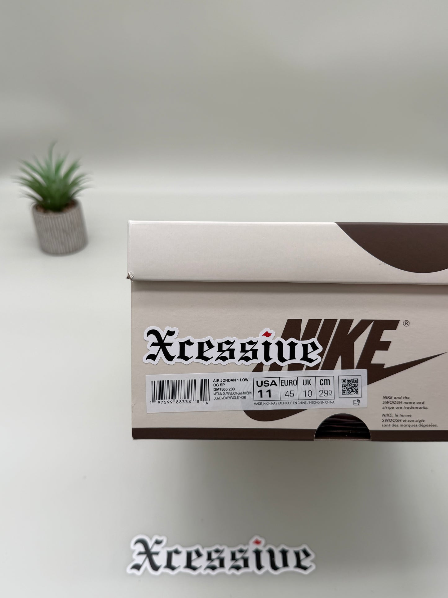 Jordan 1 Low Travis Scott Medium Olive