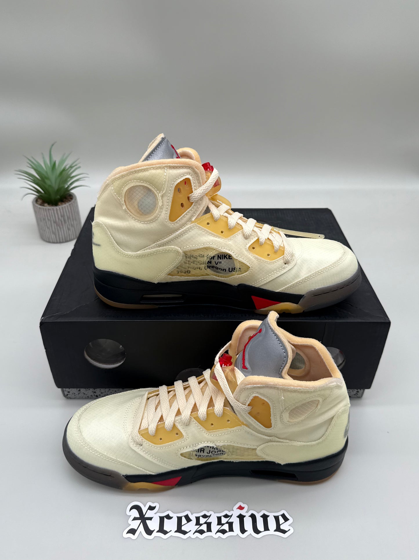 Off-White Jordan 5 Sail