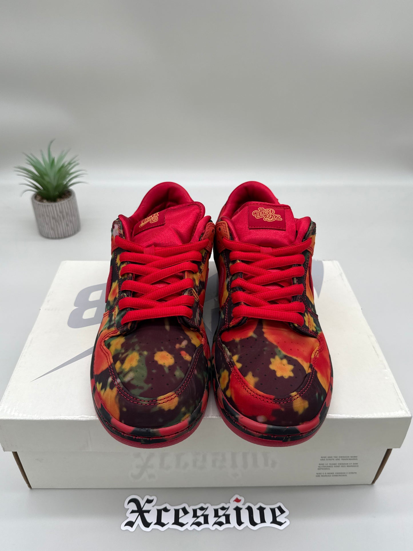 Nike SB Dunk Low The Wizard of Oz Poppy Field